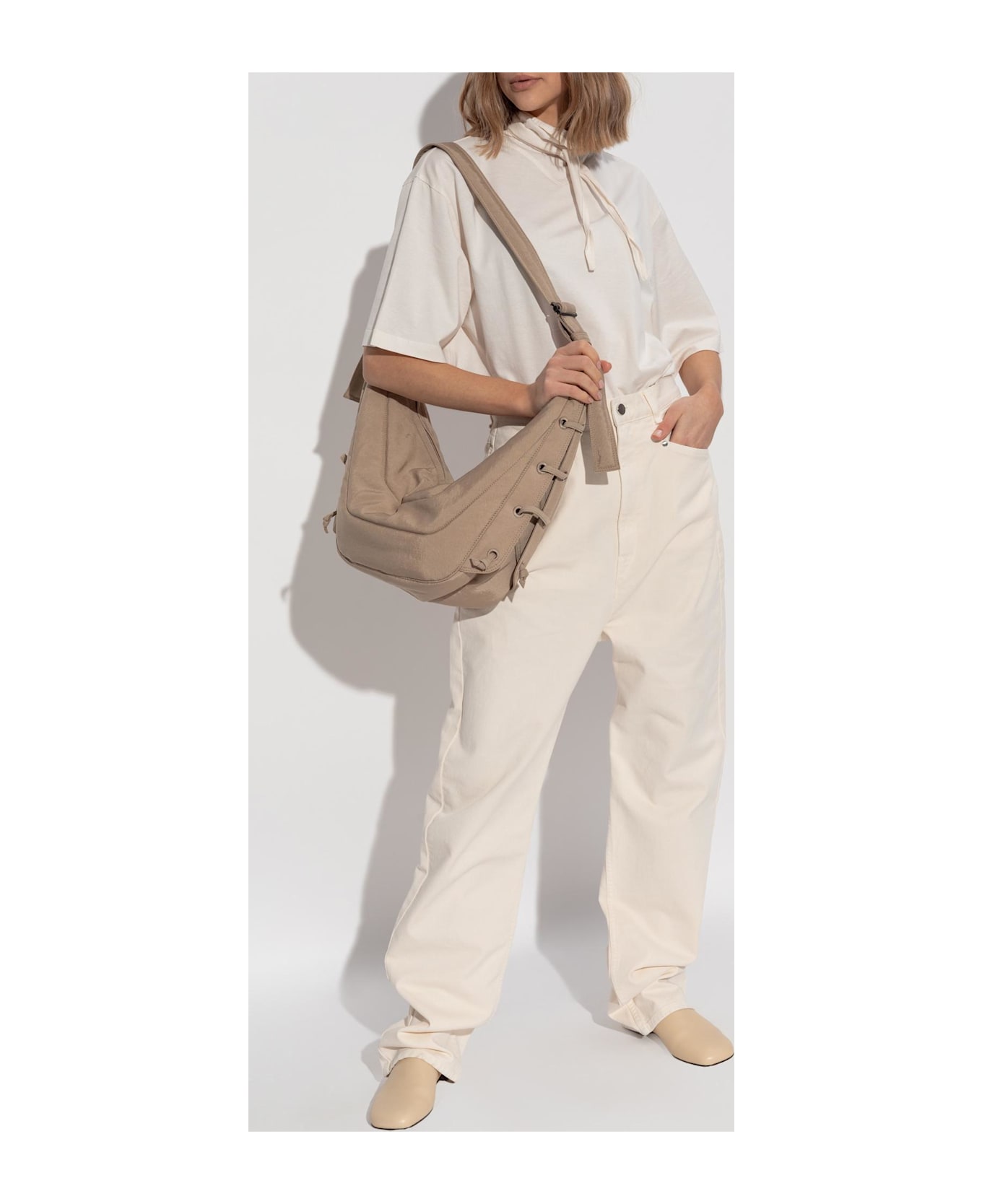 Lemaire Drop-crotch Jeans - WHITE デニム