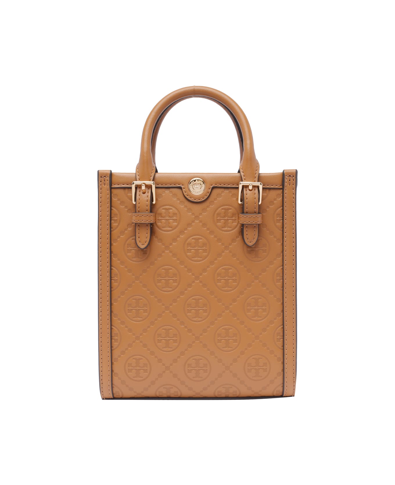 Tory Burch Mini N/s Tote Bag - Brown