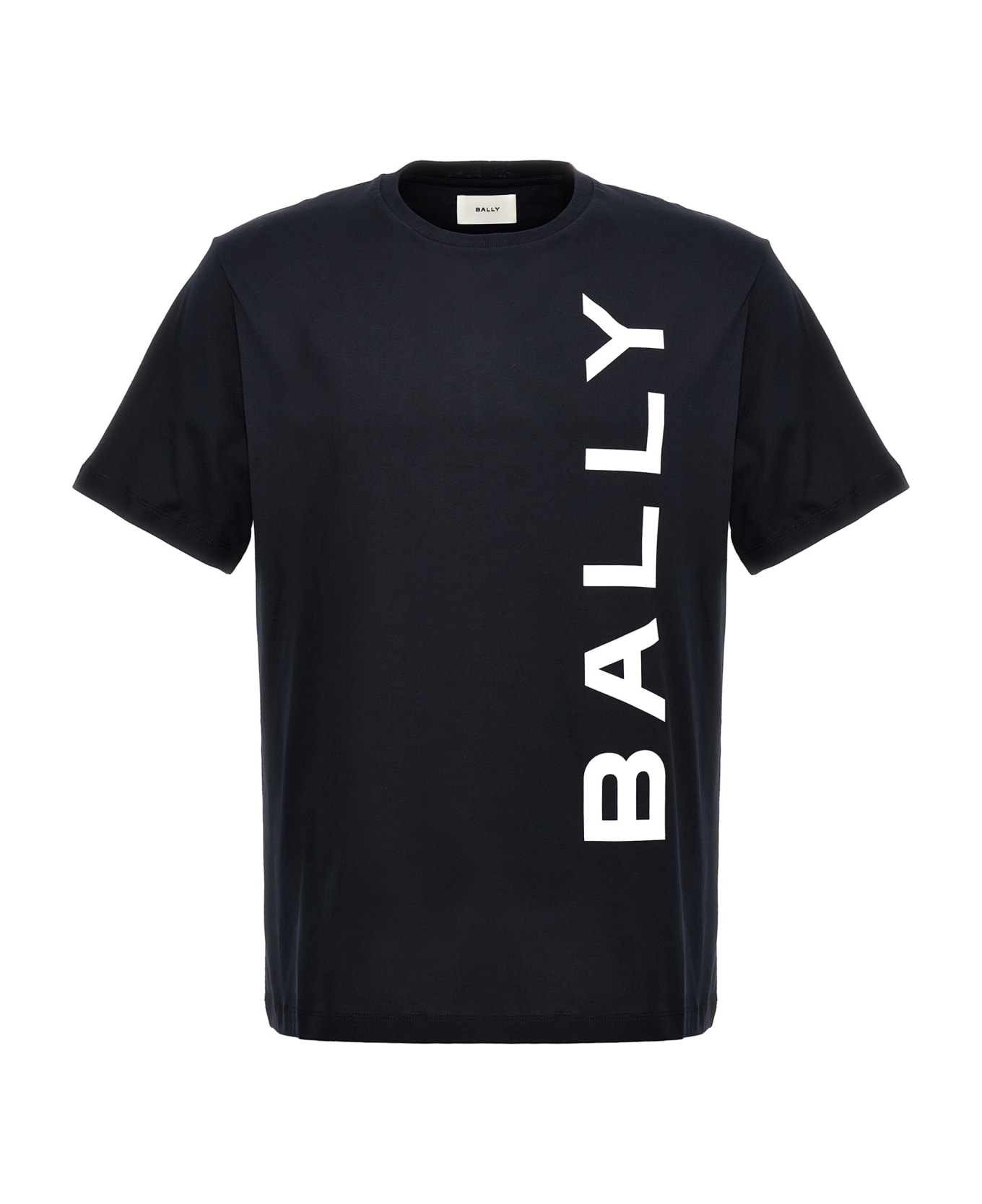 Bally Logo Print T-shirt - Blue