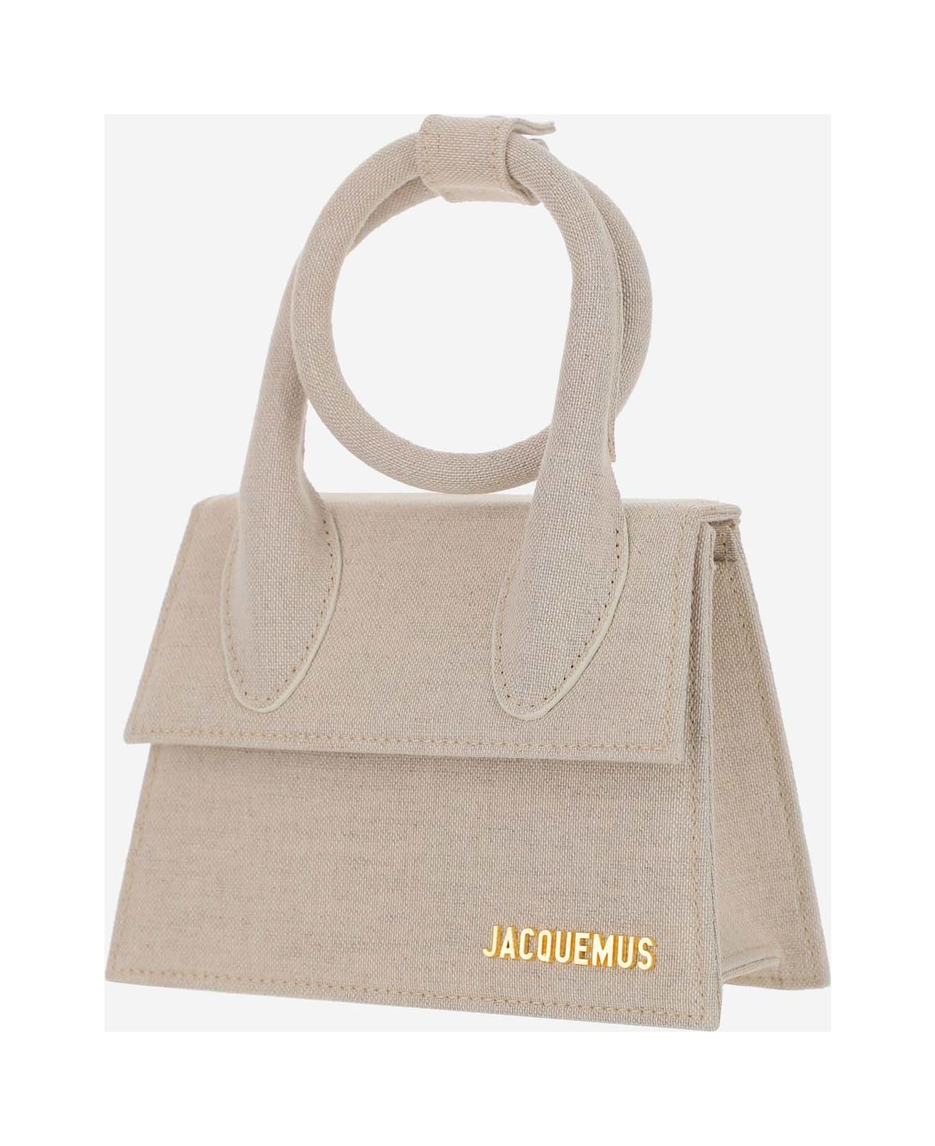 Jacquemus Le Chiquito Noeud Bag - LIGHT GREIGE トートバッグ