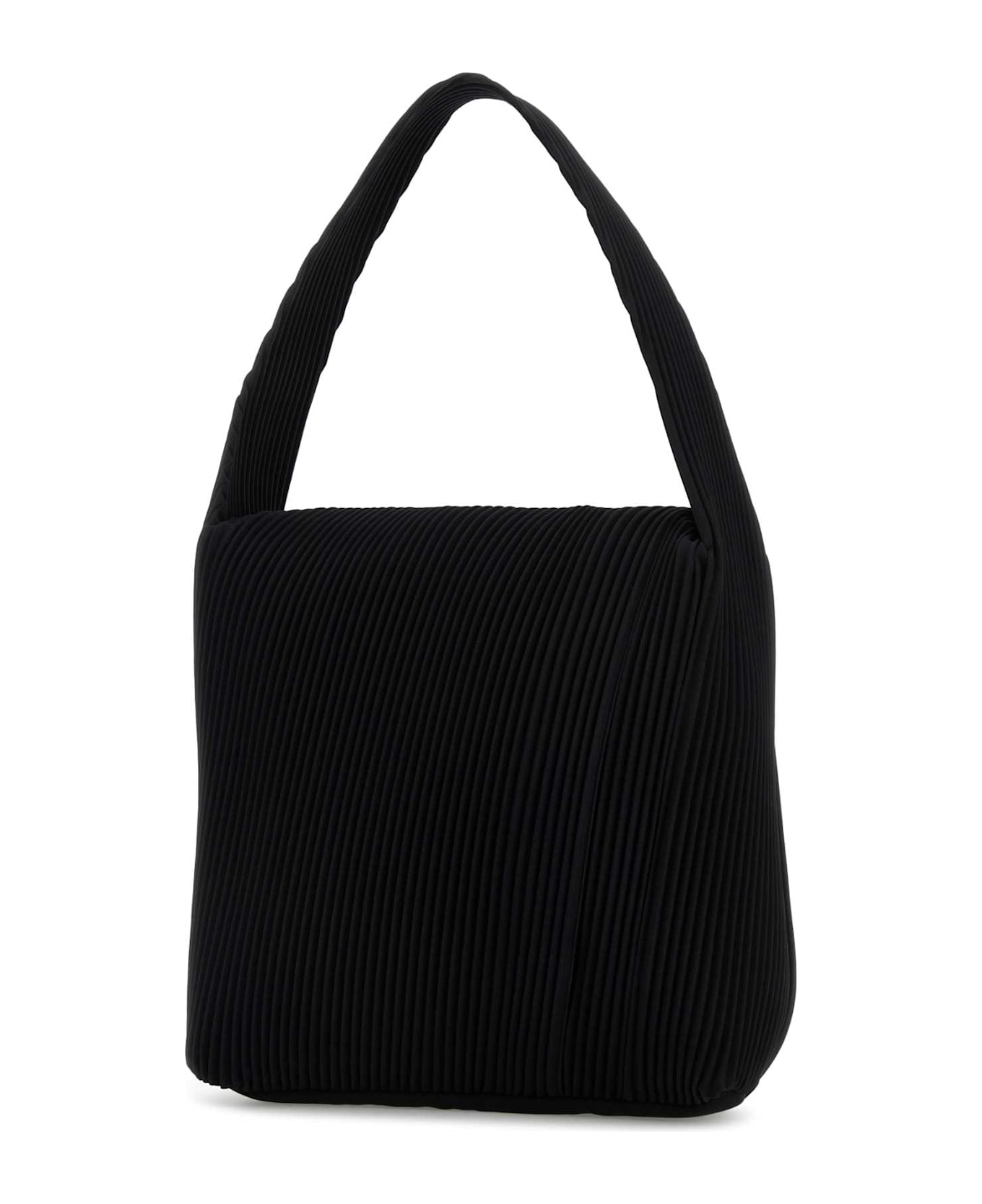 Homme Plissé Issey Miyake Black Fabric Shoulder Bag - BLACK