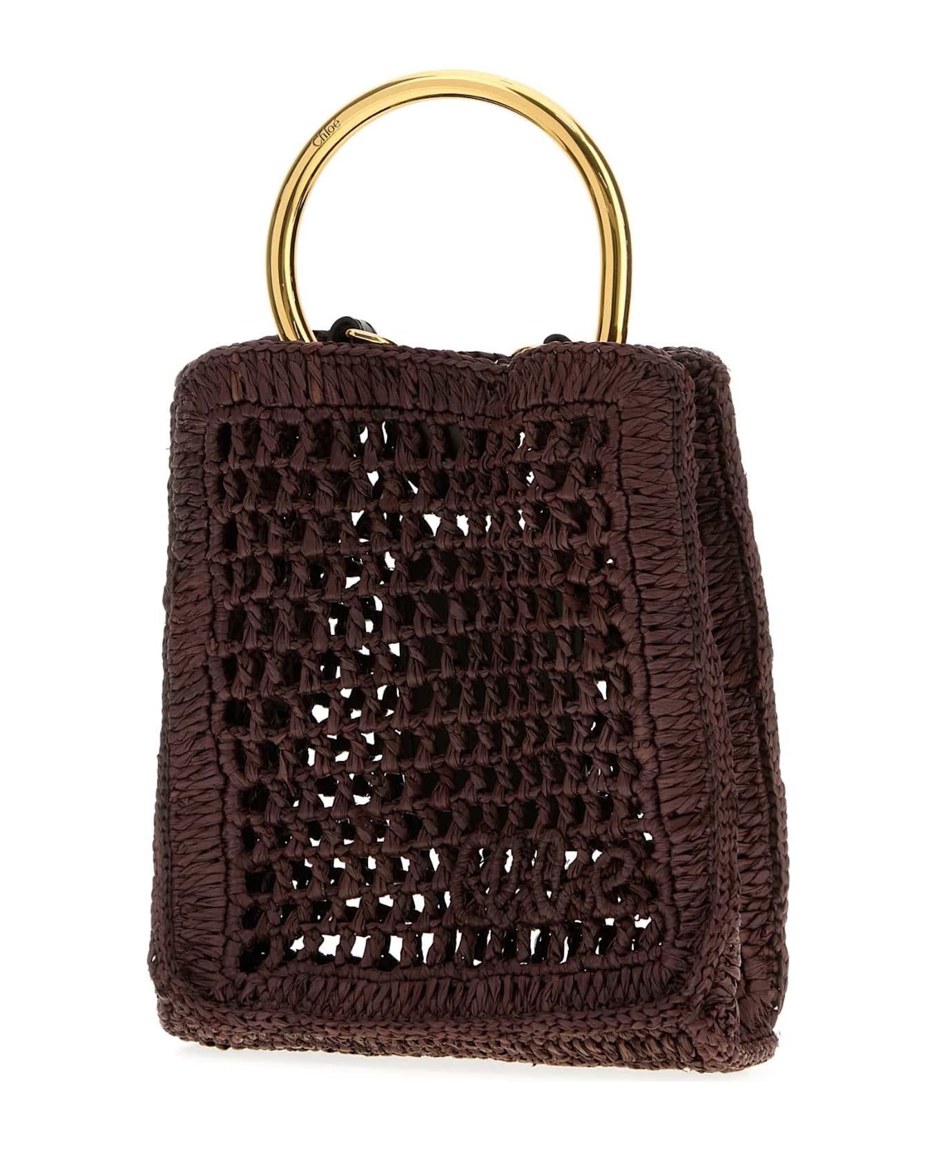 Chloé Grape Raffia Summer Banana Handbag - KOHLBROWN