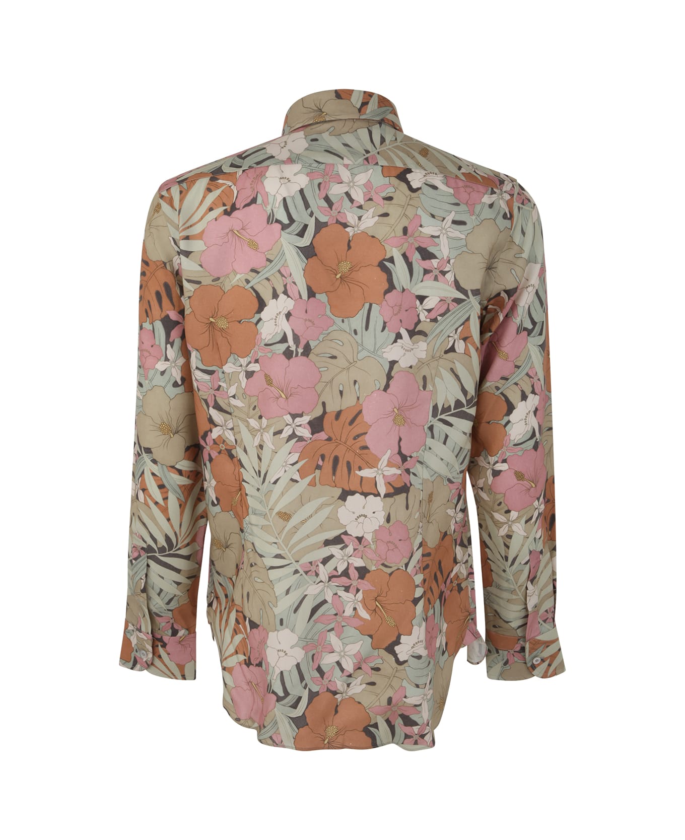 Tom Ford Leisure Man Shirt - Zfgdp Combo Sage Antique Pink シャツ