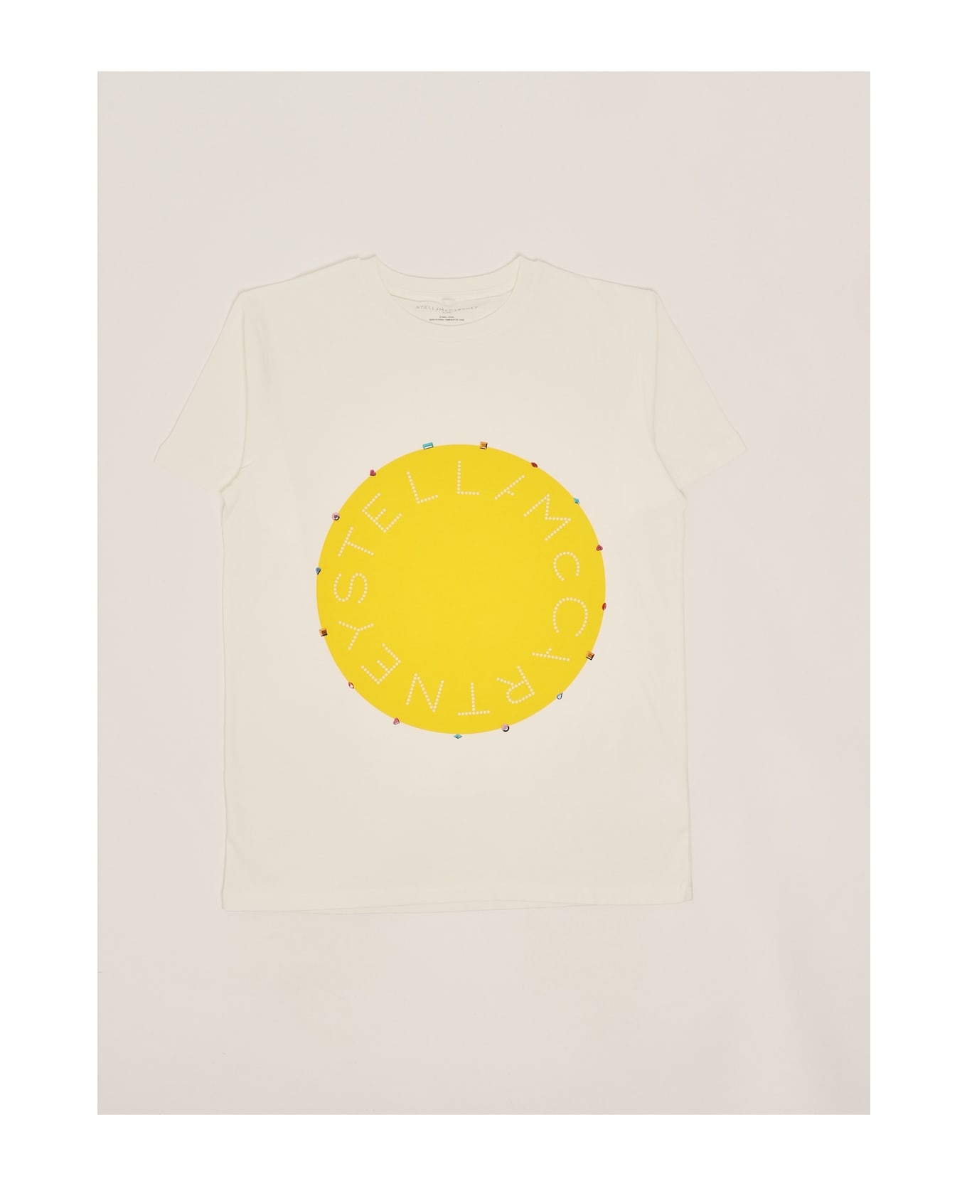 Stella McCartney T-shirt T-shirt - BIANCO-GIALLO