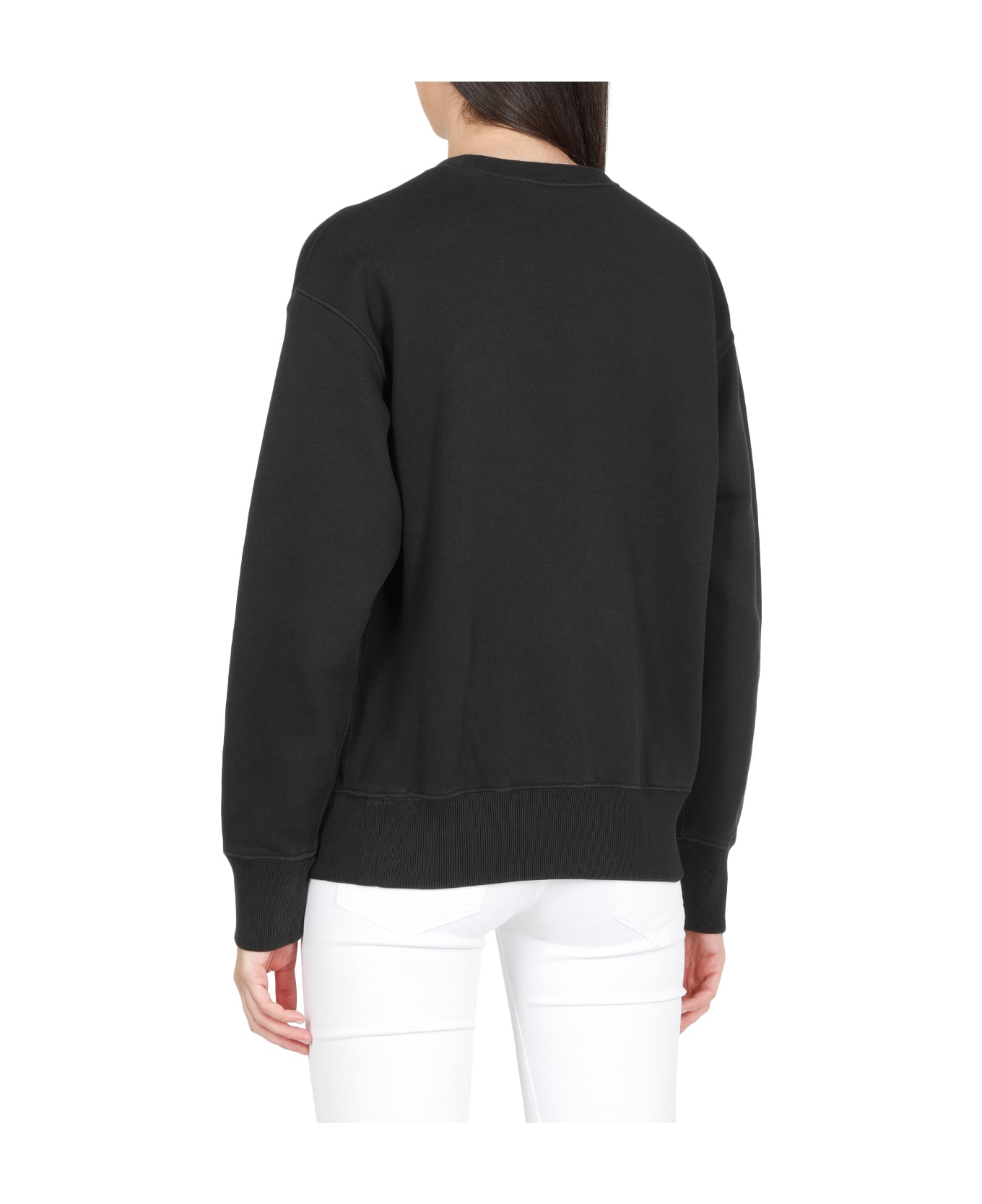 Polo Ralph Lauren Blend Cotton Sweatshirt Polo Ralph Lauren - BLACK フリース