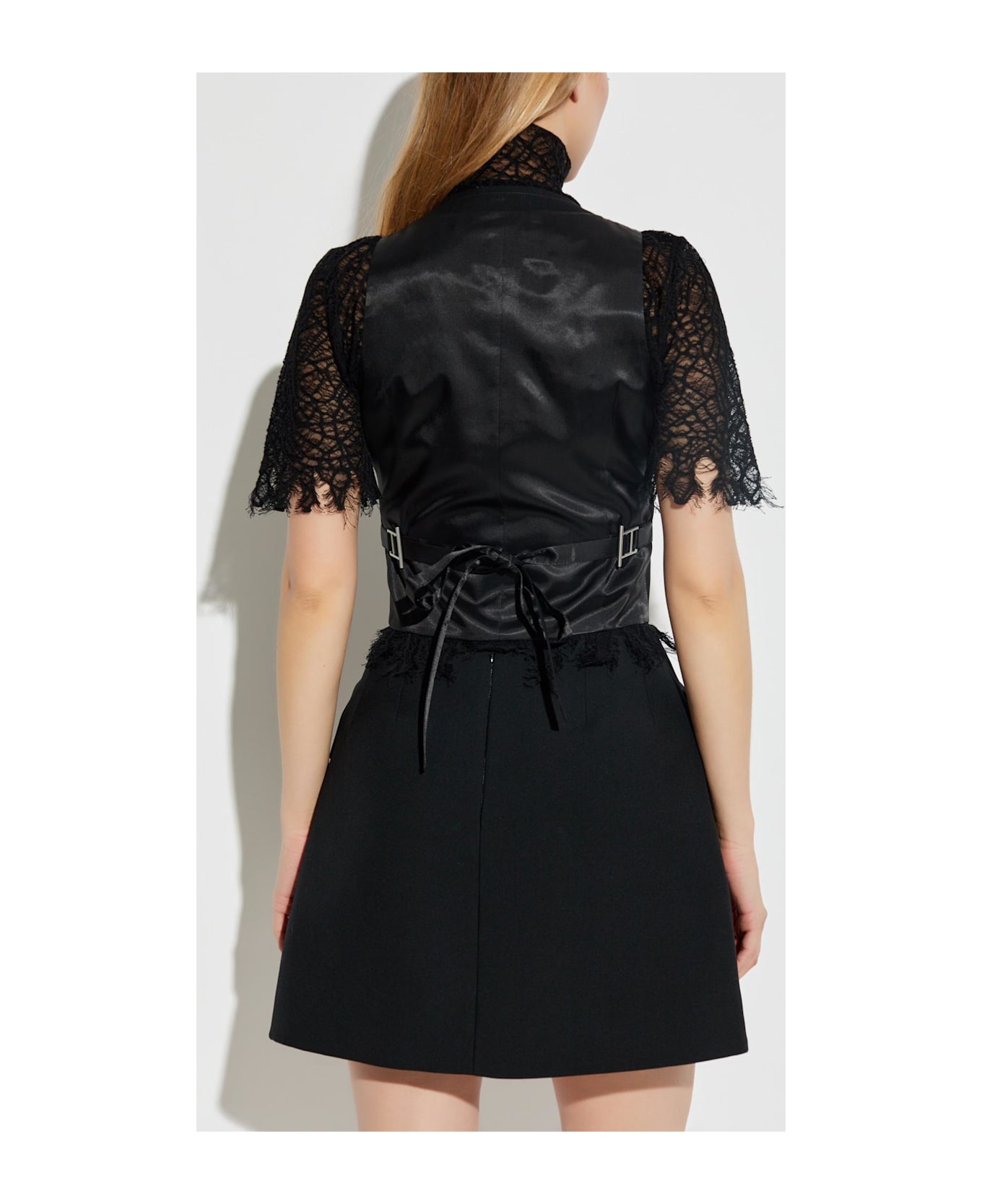 Alexander McQueen Wool Vest - BLACK