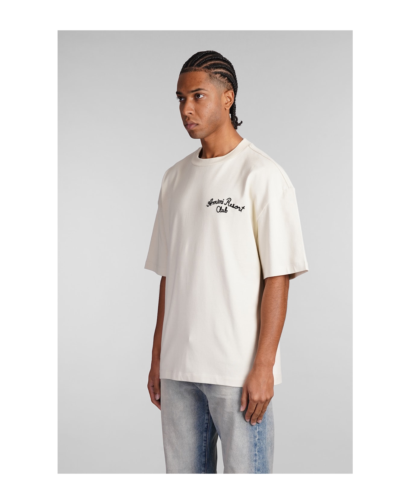 AMIRI T-shirt In Beige Cotton - beige