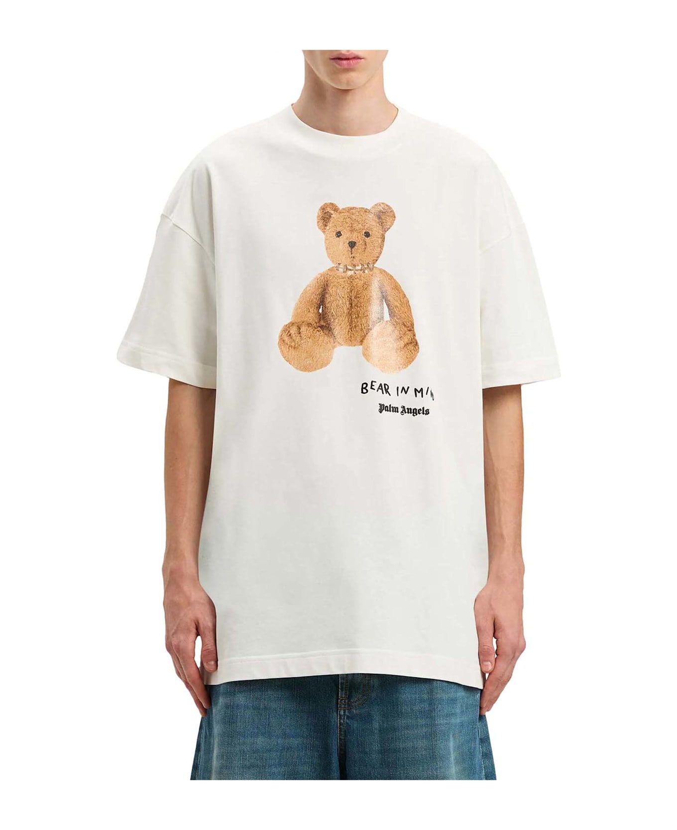 Palm Angels Bear In Mind T-shirt - White