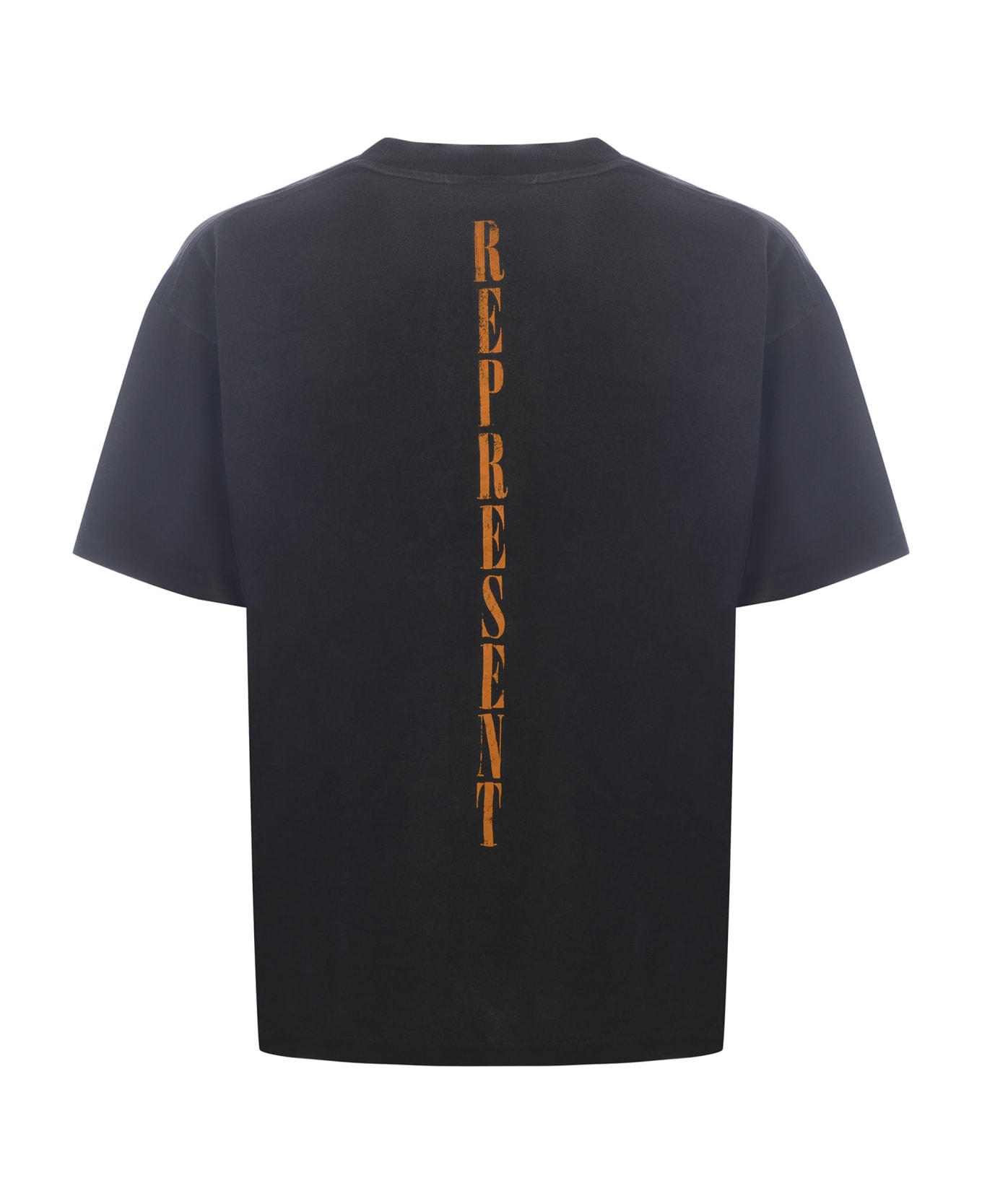 REPRESENT T-shirt Represent "rebors In Angel Black" Made Of Cotton - Grigio