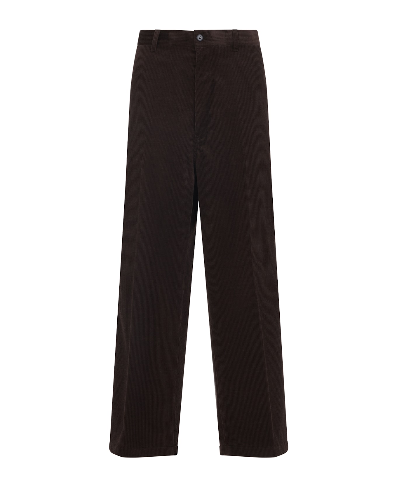 Prada Cotton Pants - Ebano