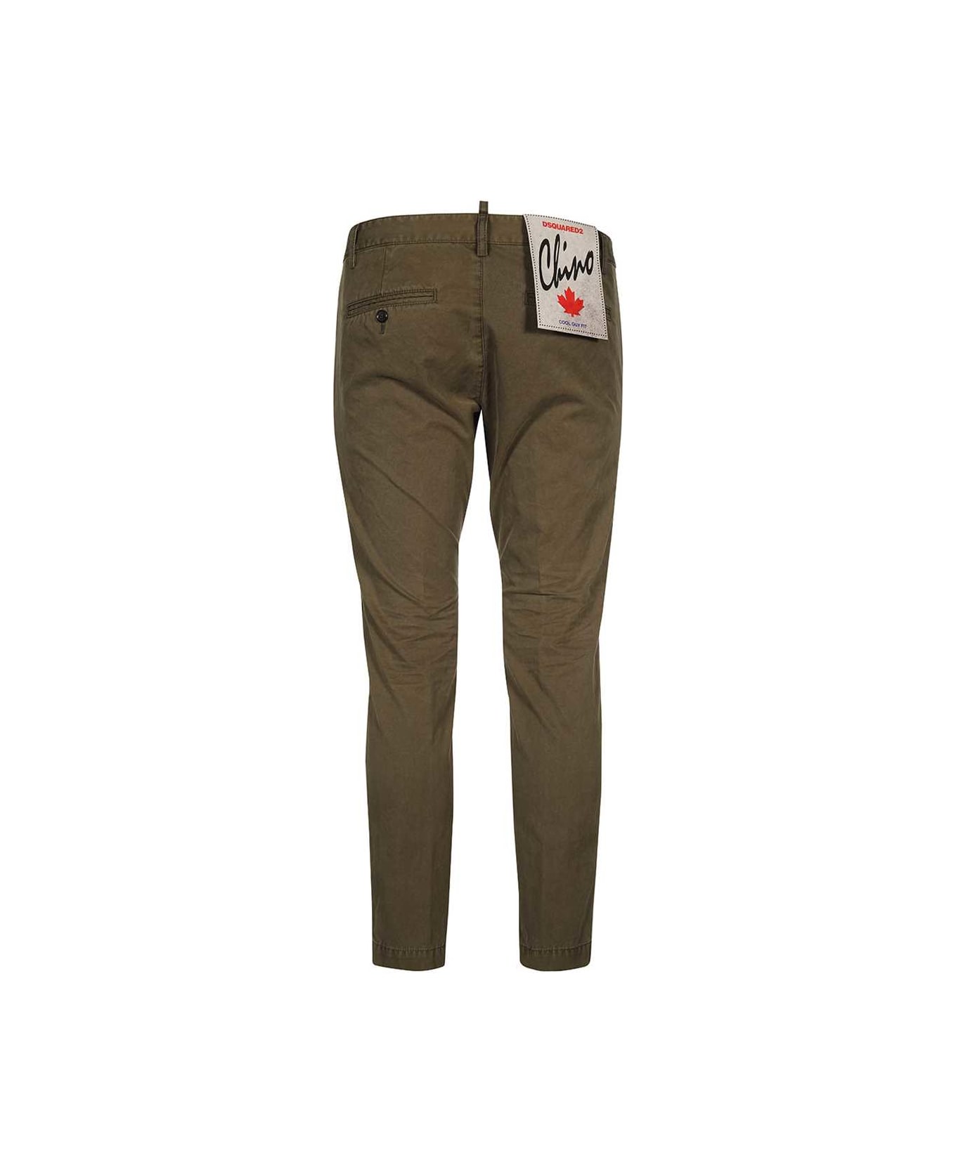 Dsquared2 Cotton Chino Trousers - brown