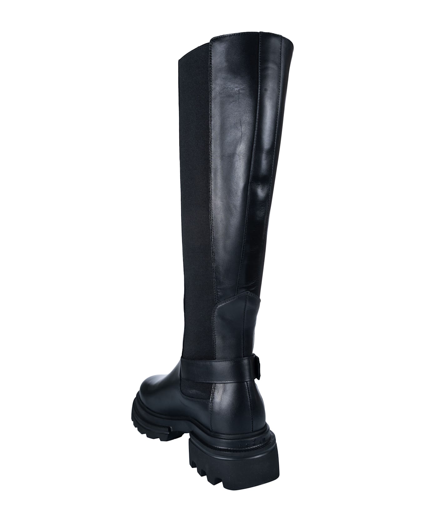 Hogan B999 Side Stretch Long Boots