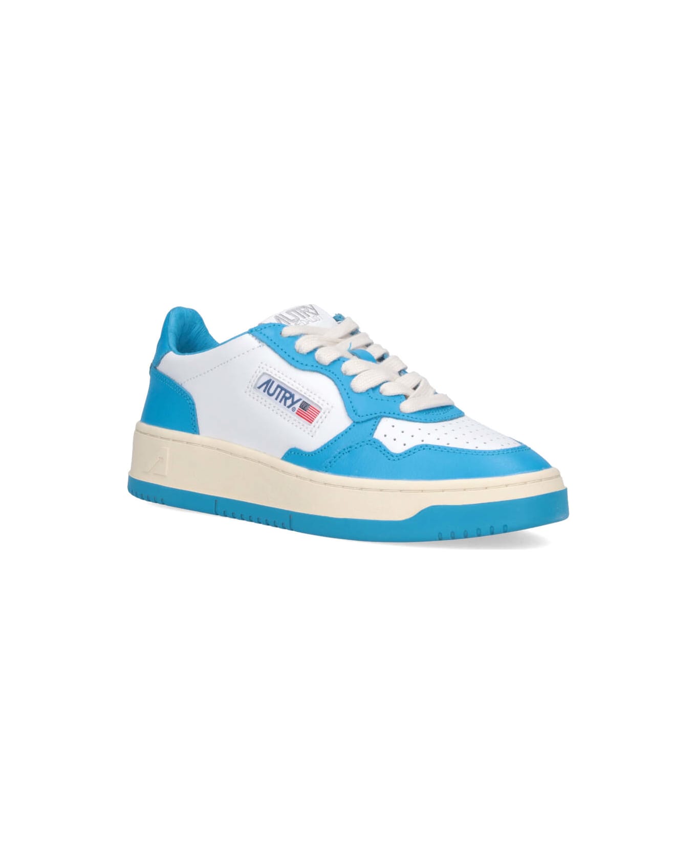 Autry Medalist Low Sneakers - Light blue