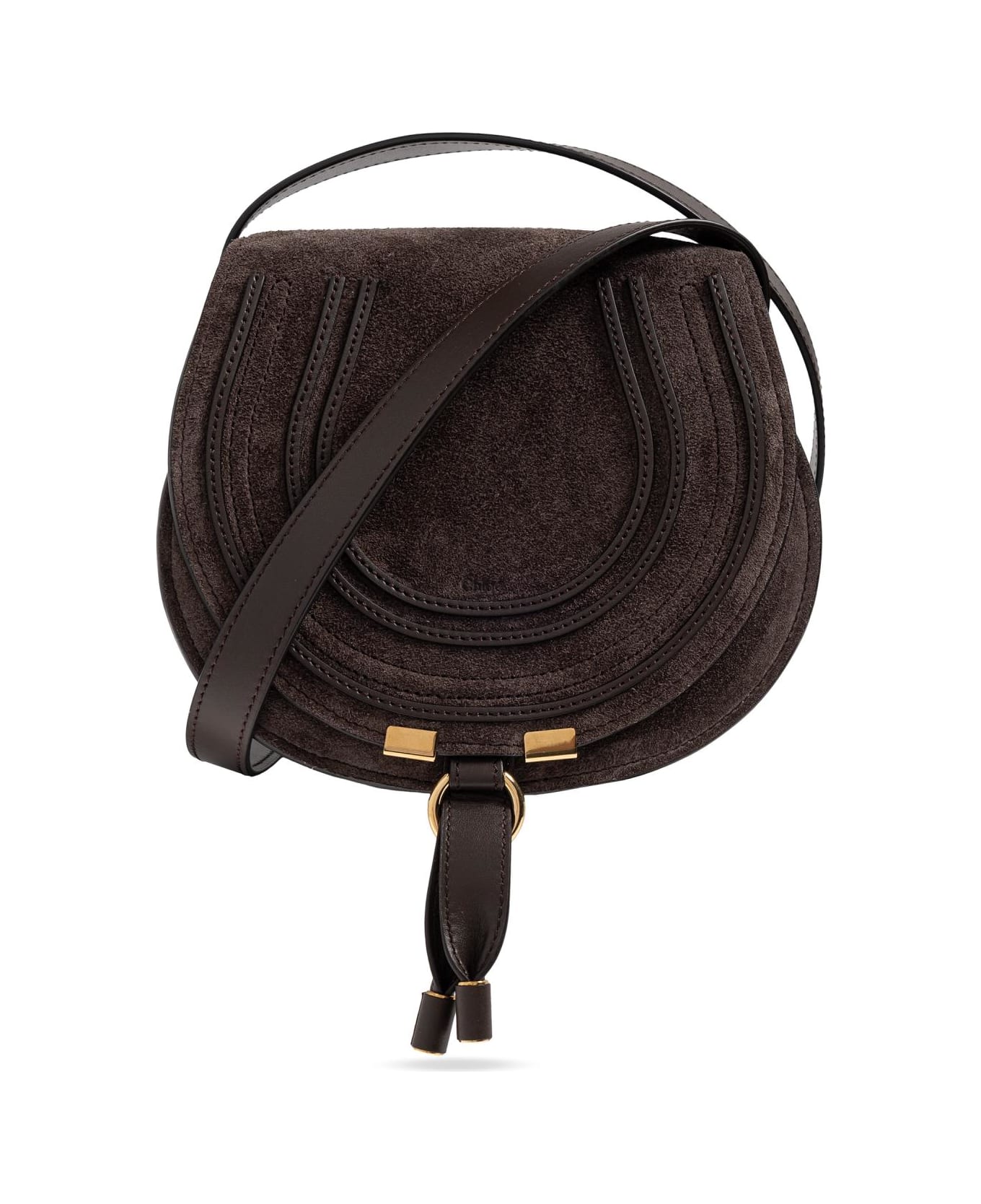 Chloé Shoulder Bag 
marcie Small
 - Marrone scuro