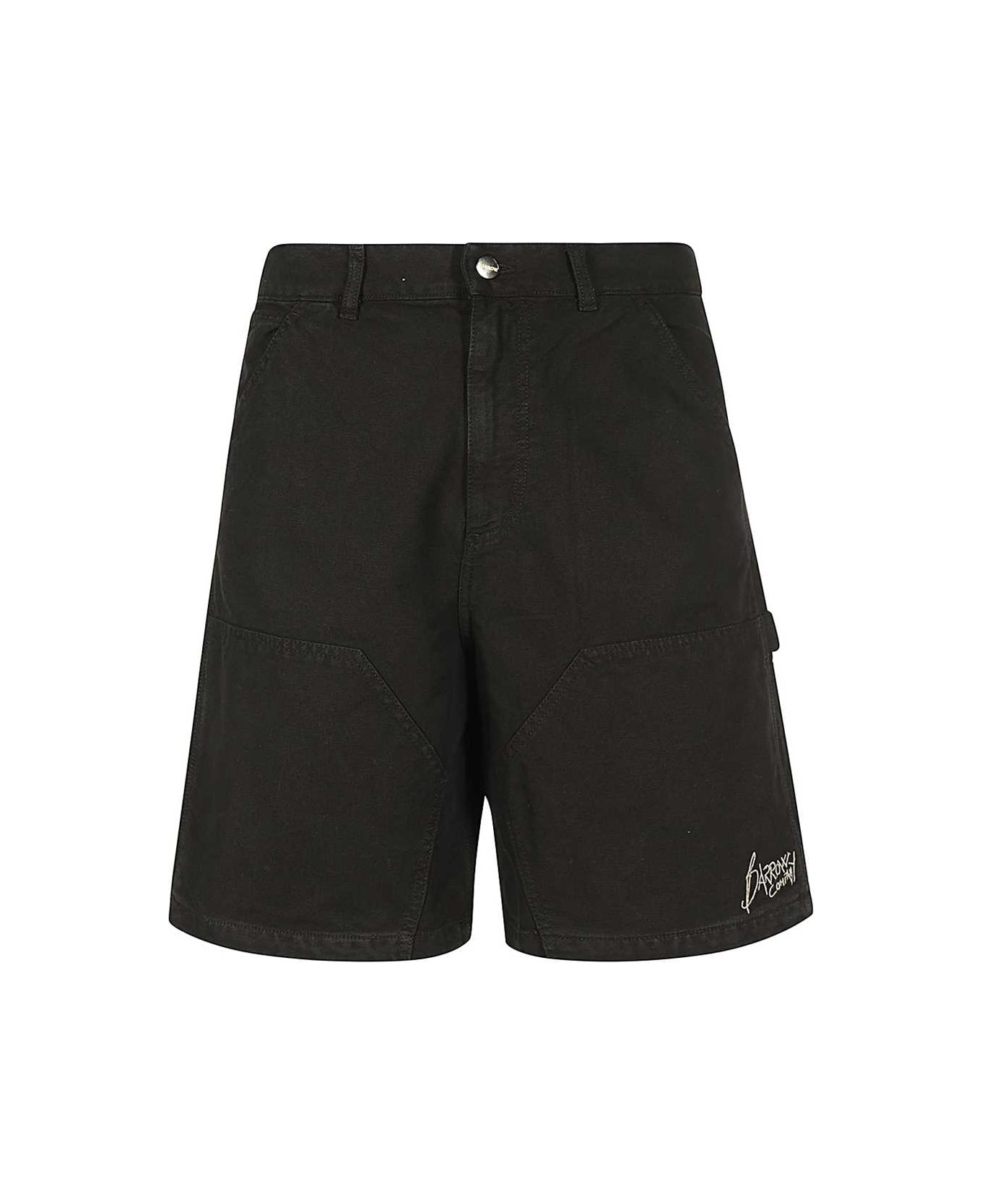Barrow Cotton Bermuda Shorts - black