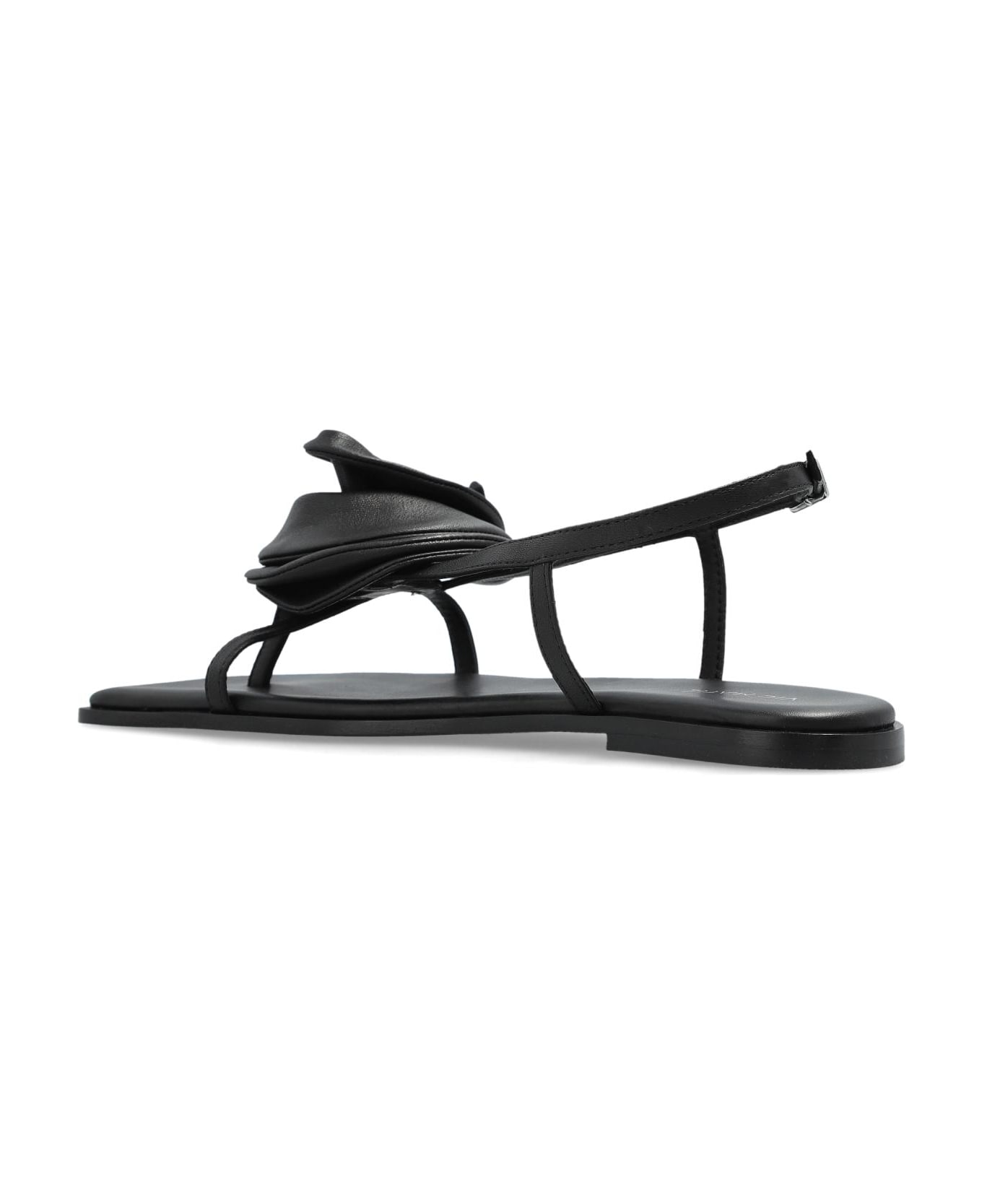 Vic Matié Vic Matie Leather Sandals Logic - Black