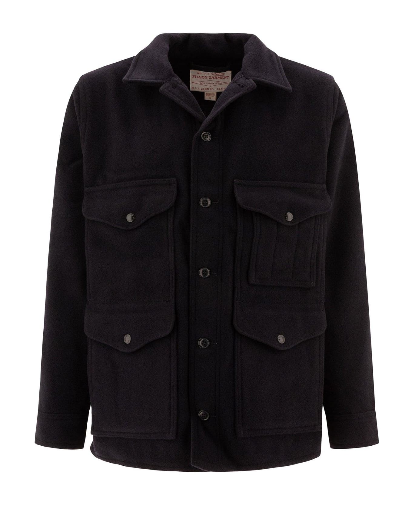 Filson Mackinaw Wool Jacket - Navy