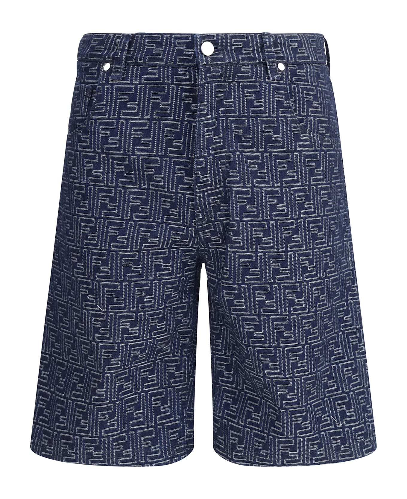 Fendi Denim Shorts - Buz Indigo
