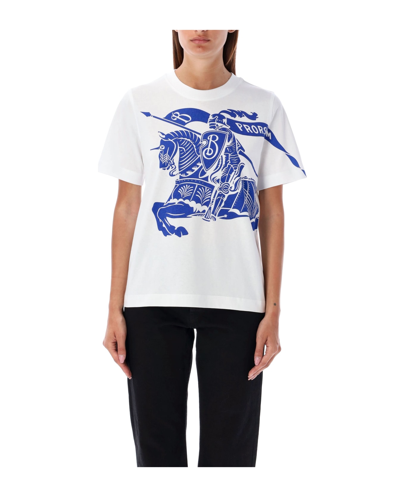 Burberry London W Ss Ekd T-shirt - WHITE