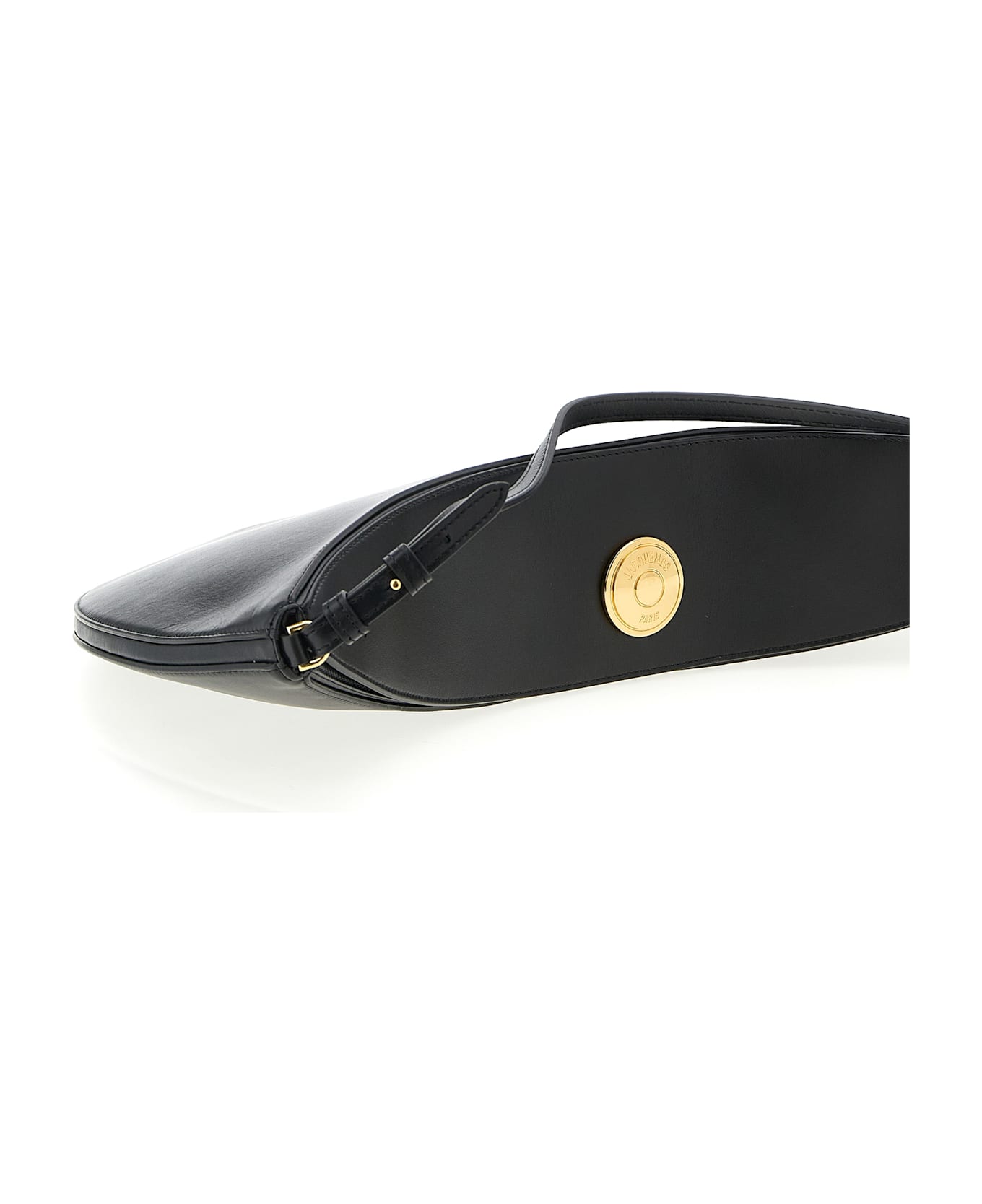 Jacquemus 
le Sac Ovalo
 Shoulder Bag - Black  