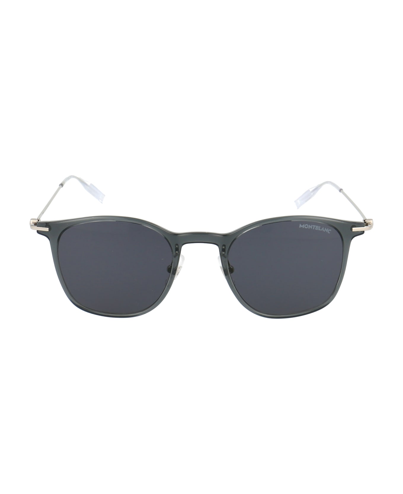 Montblanc Mb0098s Sunglasses - 001 GREY SILVER GREY