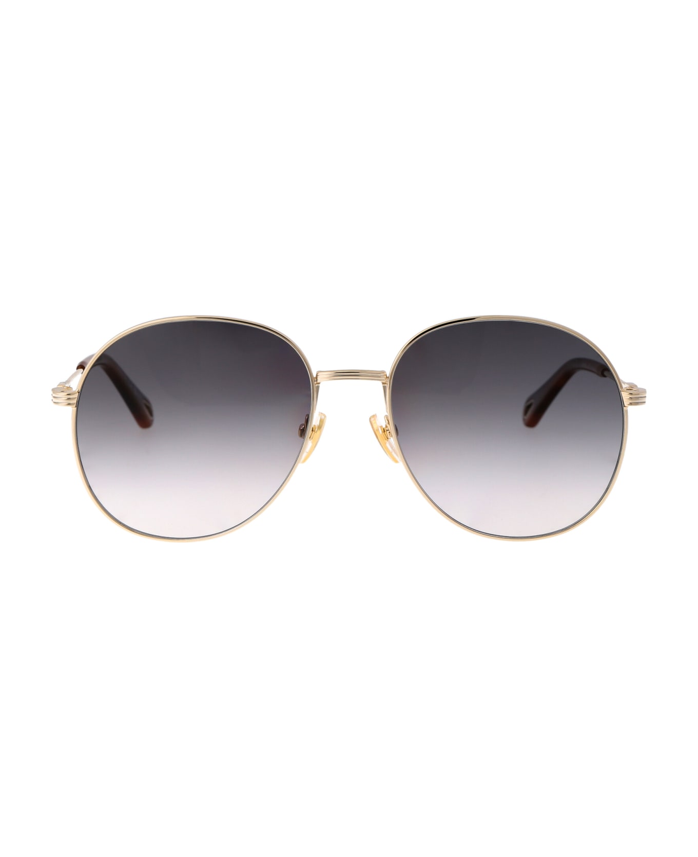 Chloé Eyewear Ch0178s Sunglasses - 001 GOLD GOLD GREY