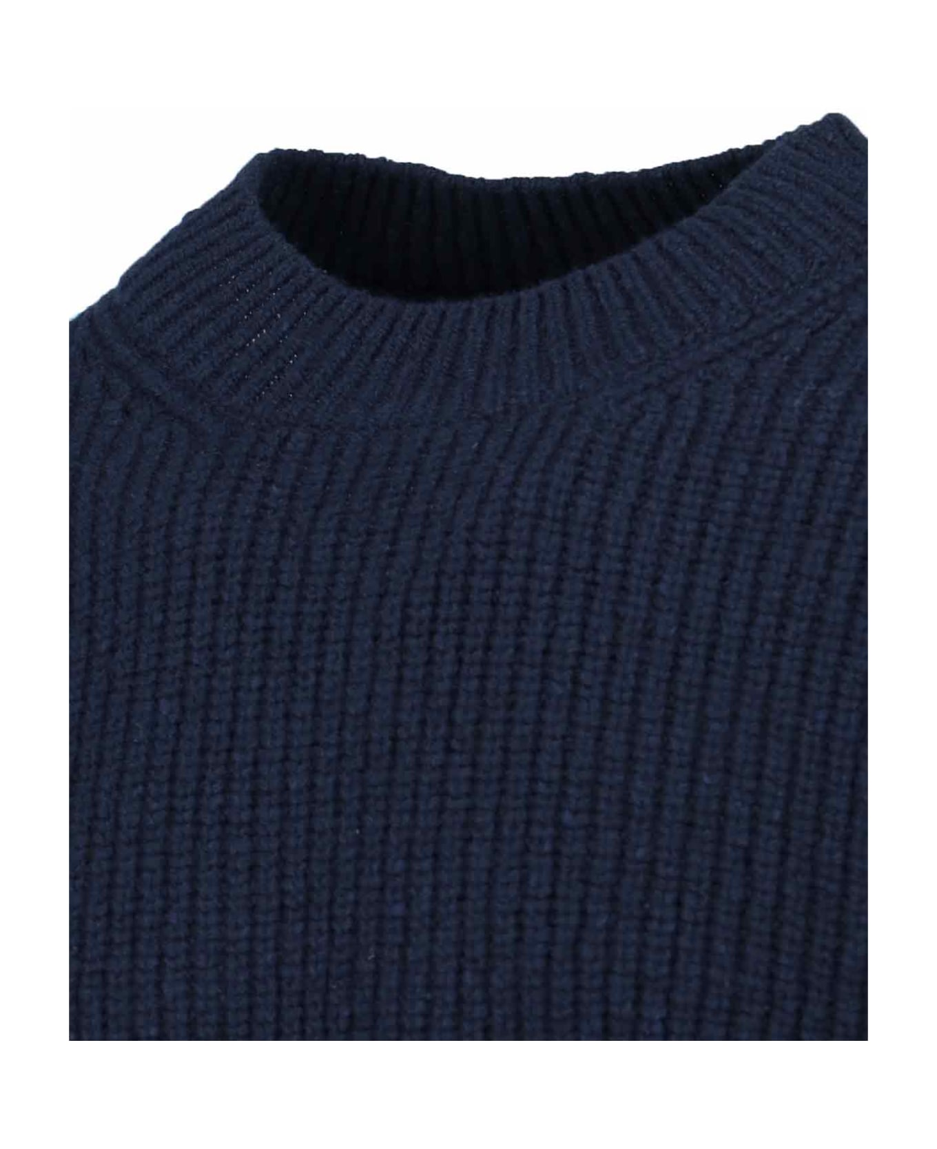 Maison Margiela Donegal Knit Pullover - Blue