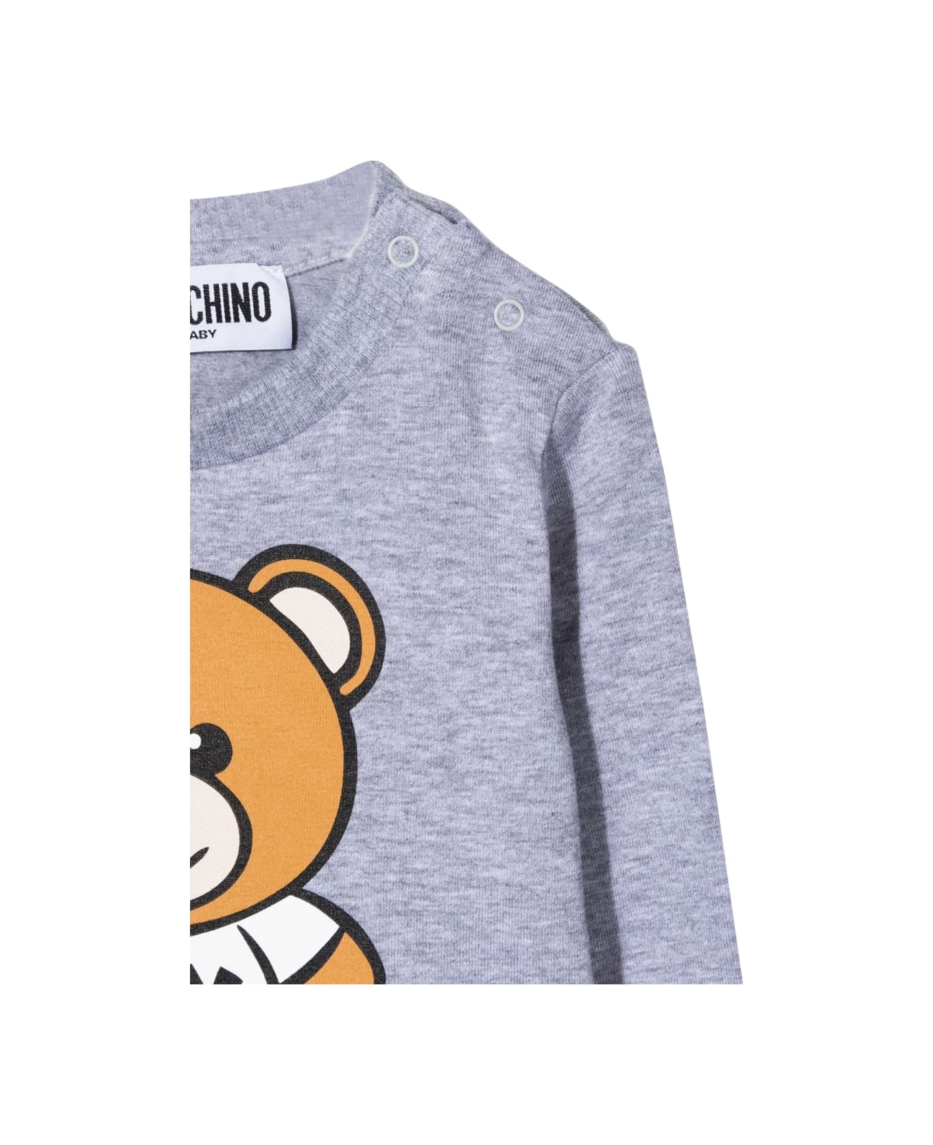 Moschino T-shirt Teddy Bear In Cotone - GREY