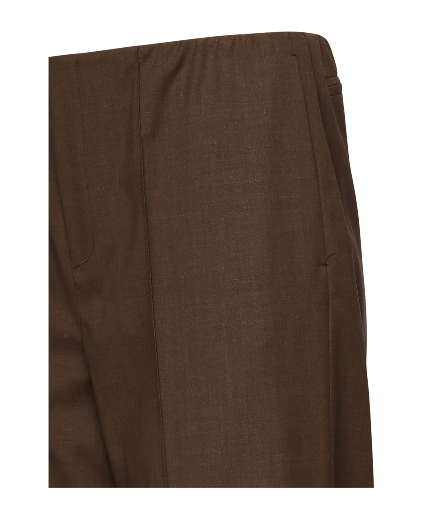 Nineminutes Baggy Trousers - Brown