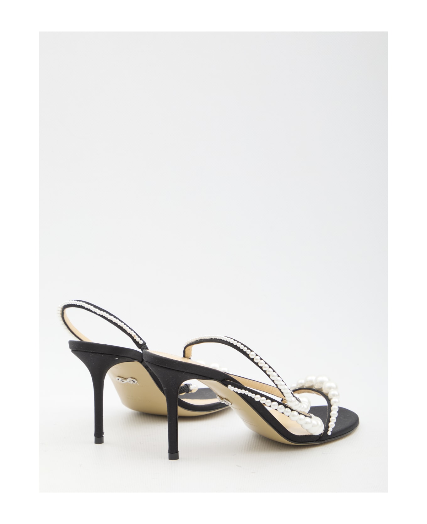 Mach & Mach Sirene Sandals - Black