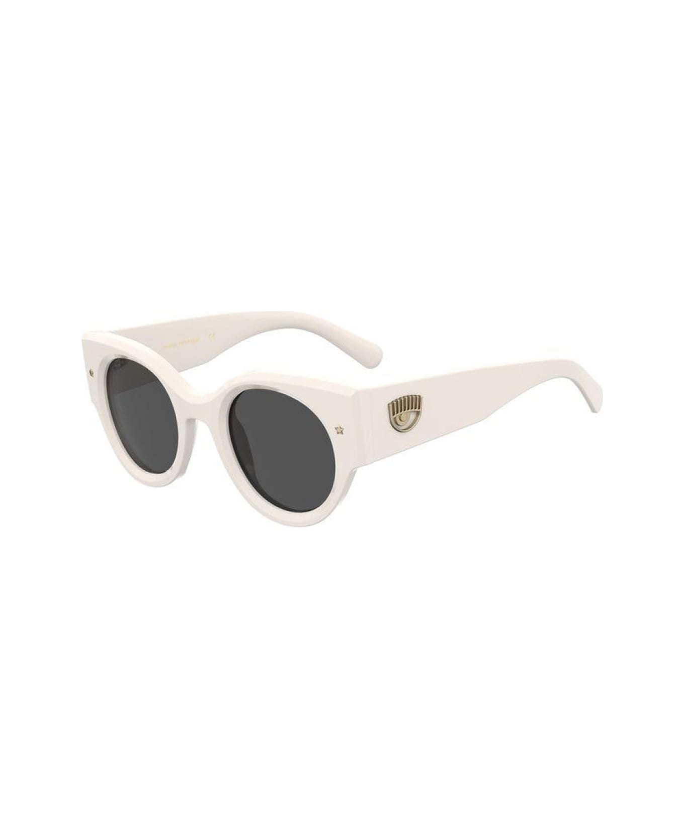 Chiara Ferragni Cf 7024/s Vk6/ir Sunglasses - Bianco サングラス