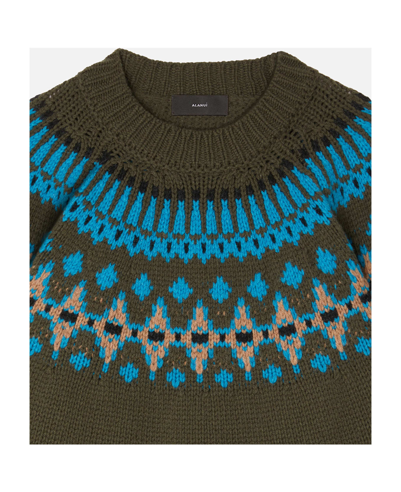 Alanui Sweet Winter Sweater - Green