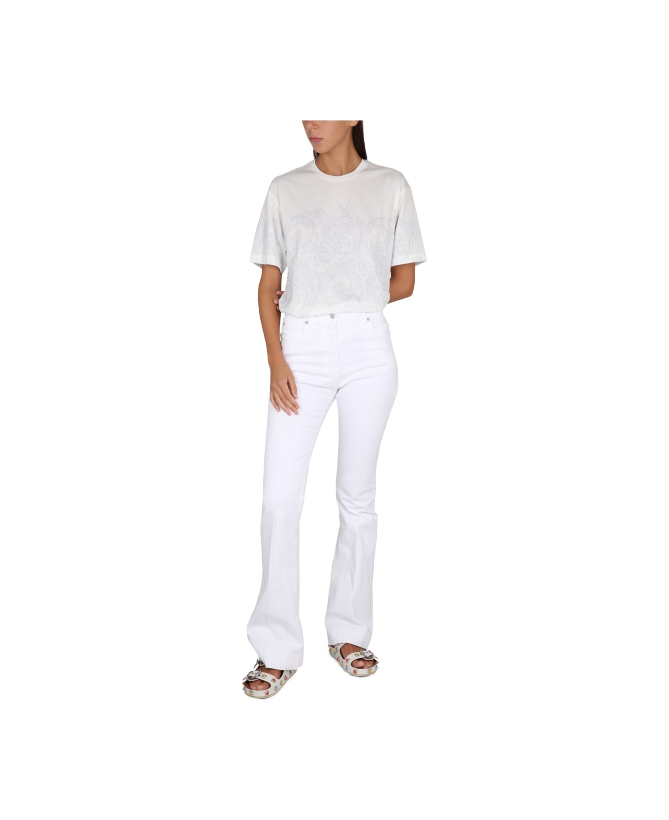 Etro Five Pocket Jeans - WHITE