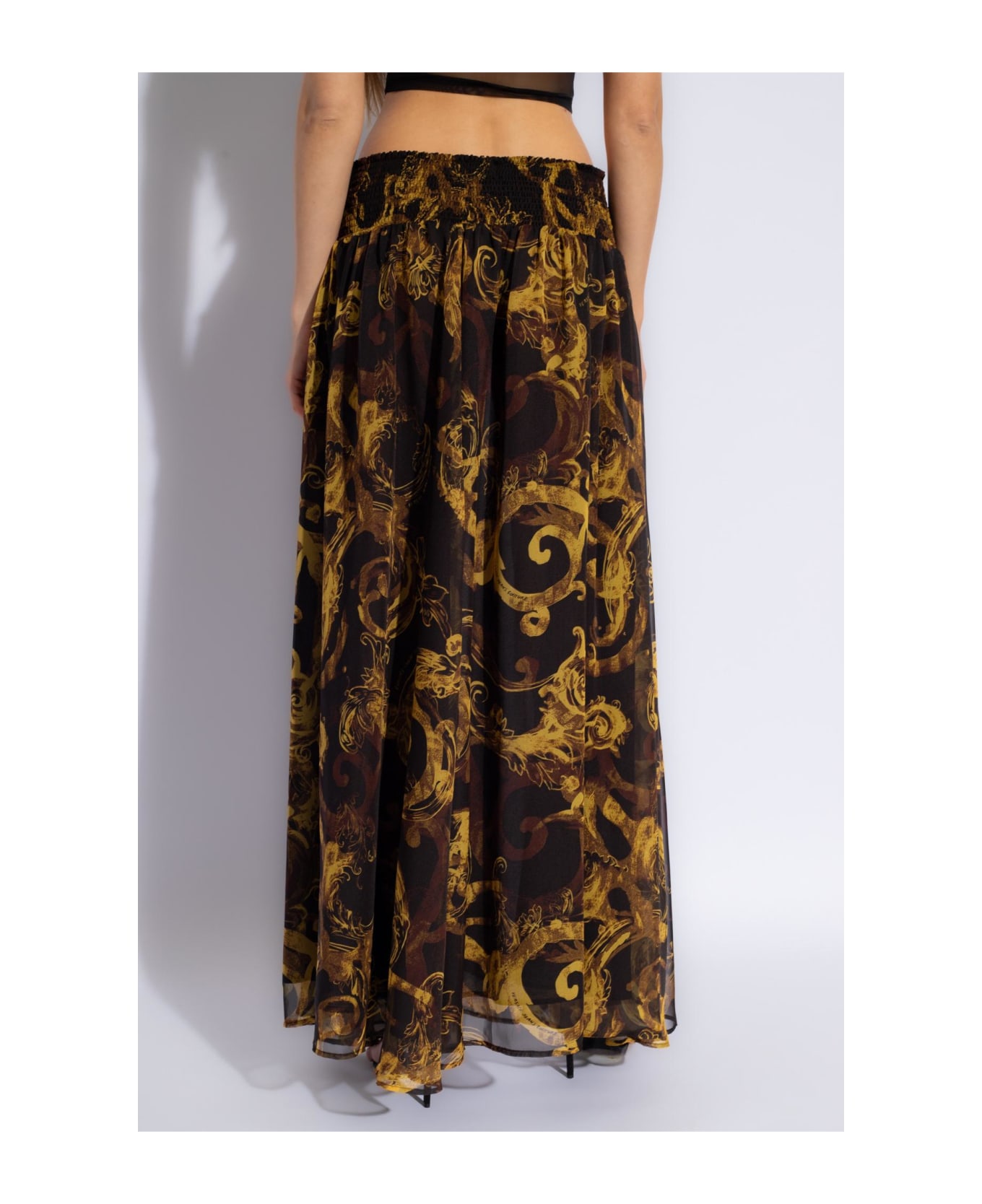Versace Jeans Couture Maxi Skirt - Black スカート