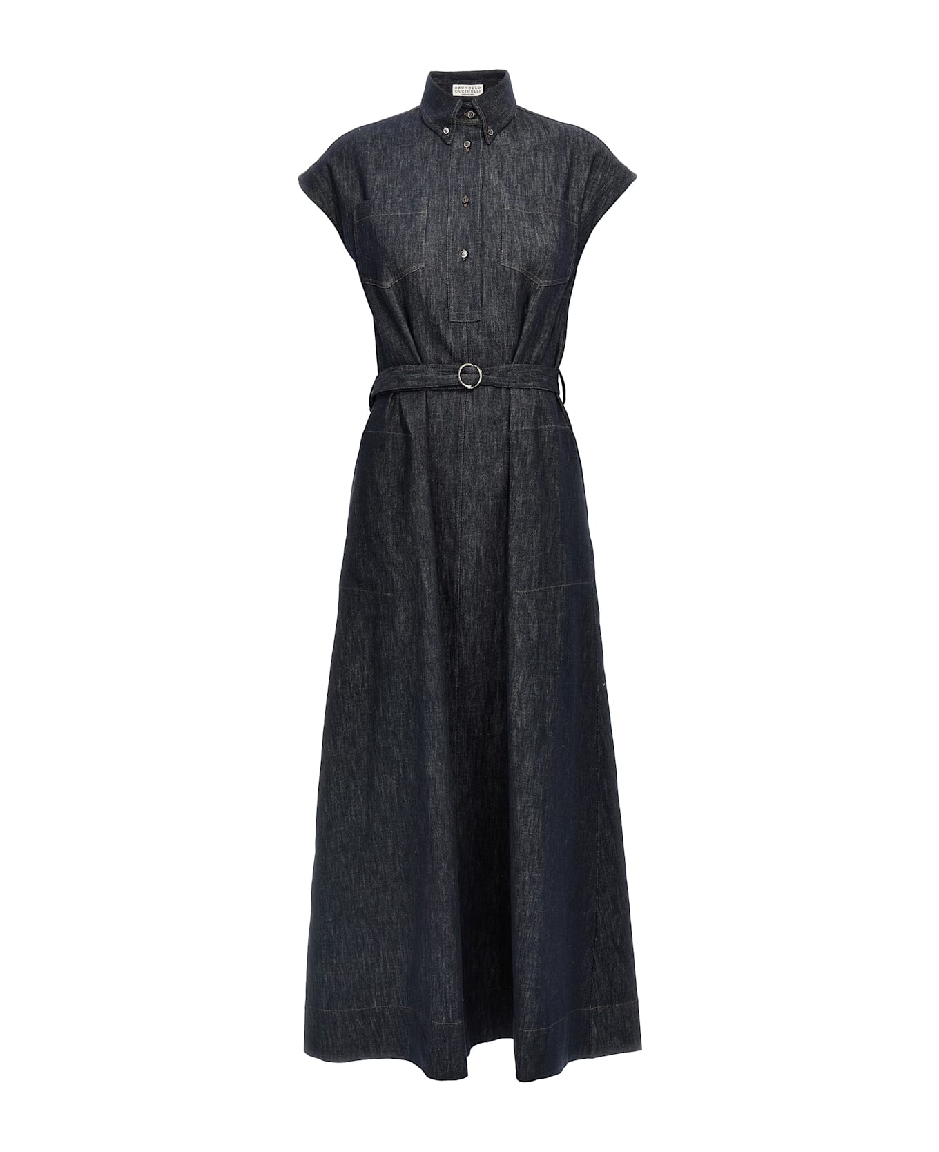 Brunello Cucinelli Denim Dress - Blue