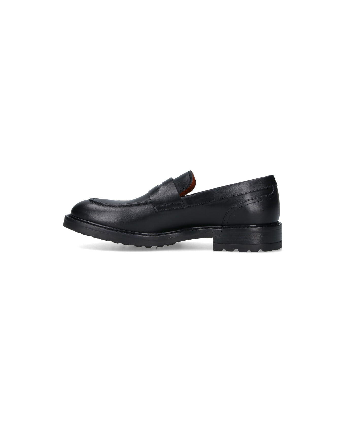 Alexander Hotto Leather Loafers - Black  