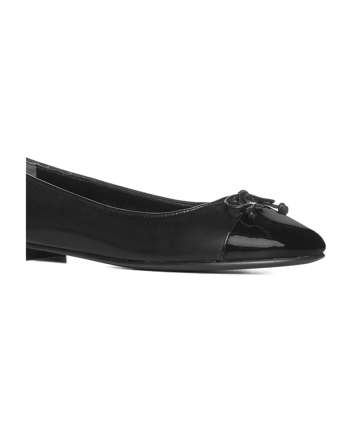 Tory Burch Bow Ballets - Perfect Black/perfect Black フラットシューズ