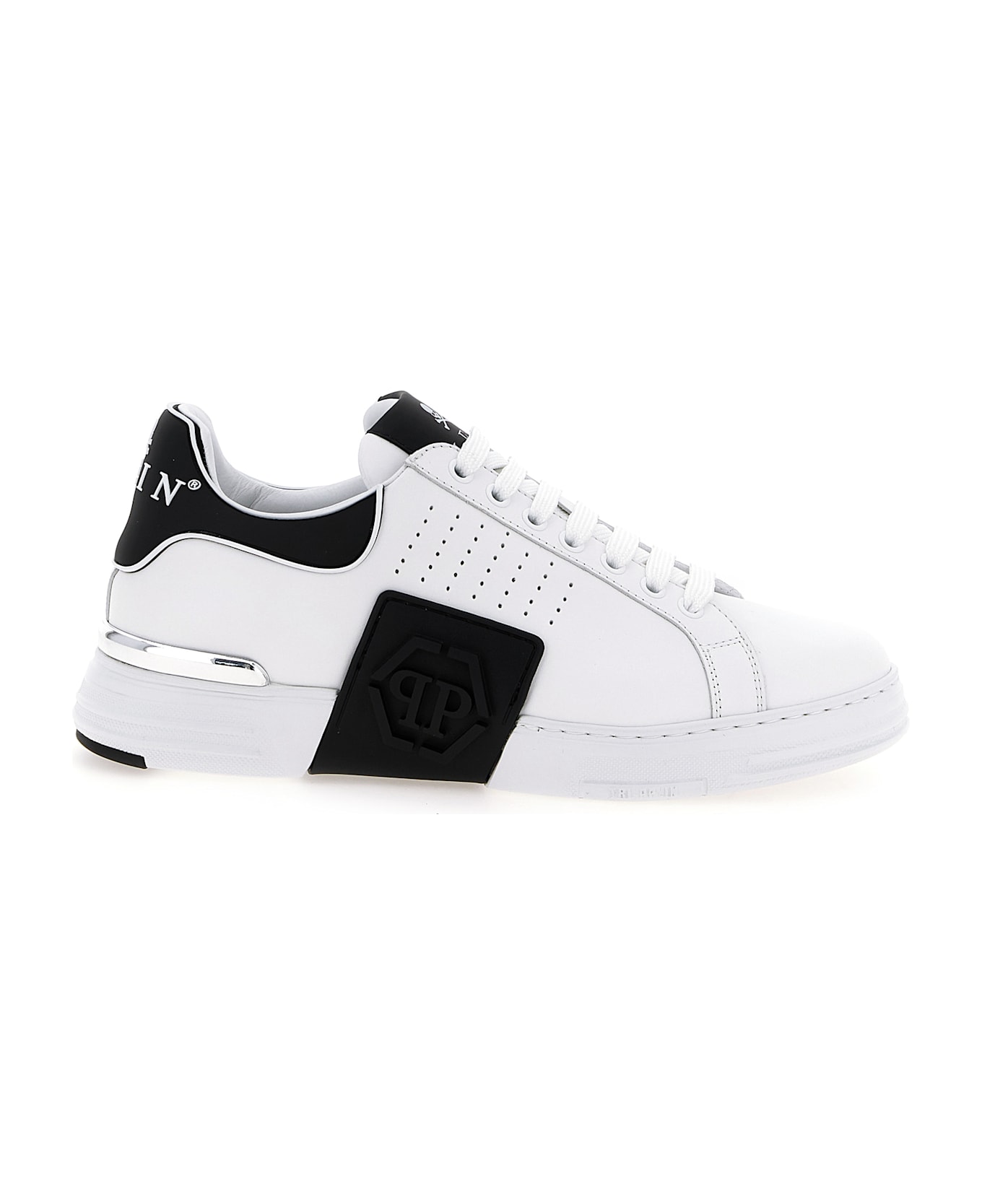 Philipp Plein 
hexagon
 Sneakers - White/Black