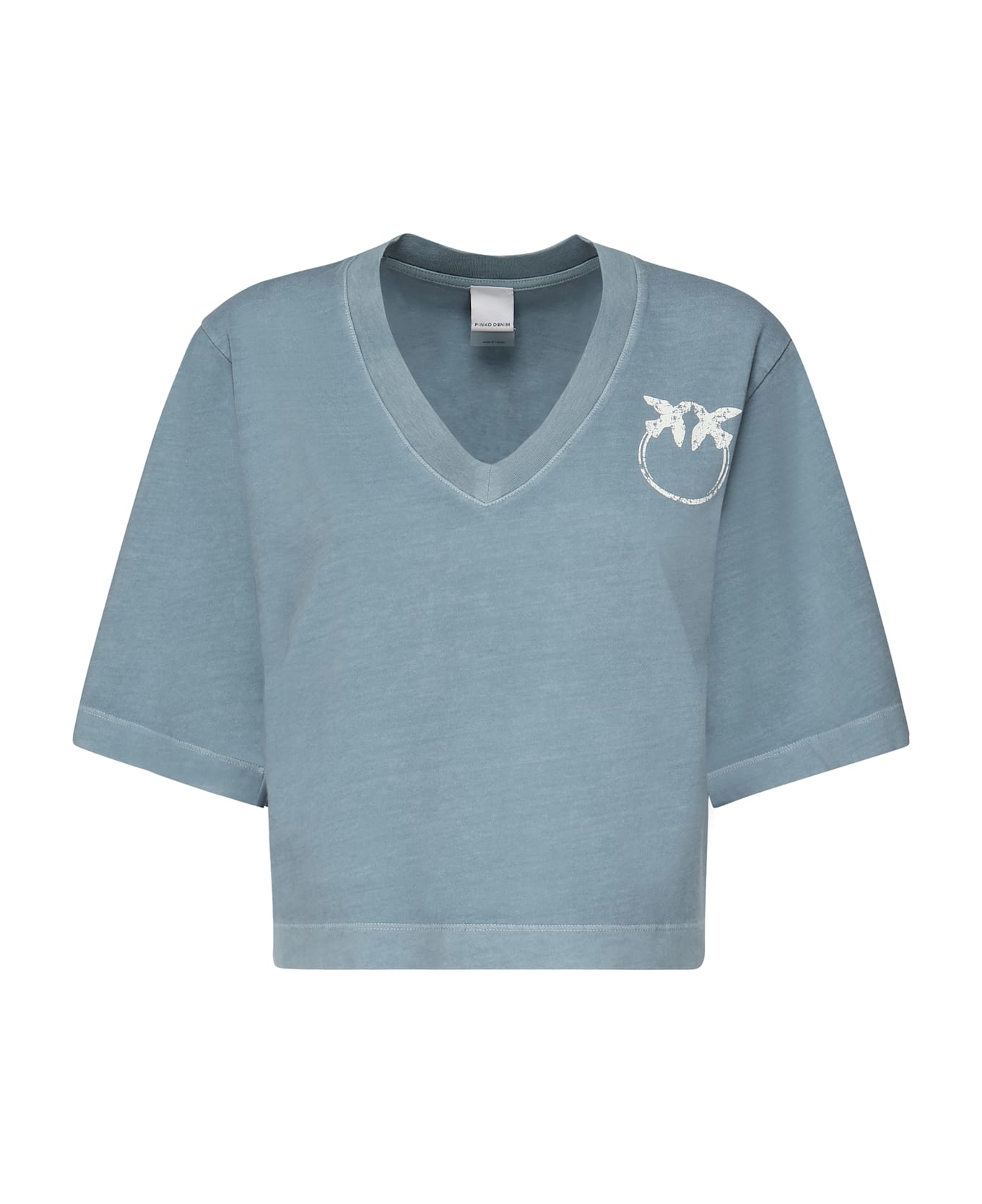 Pinko Suez Cotton T-shirt - Blue