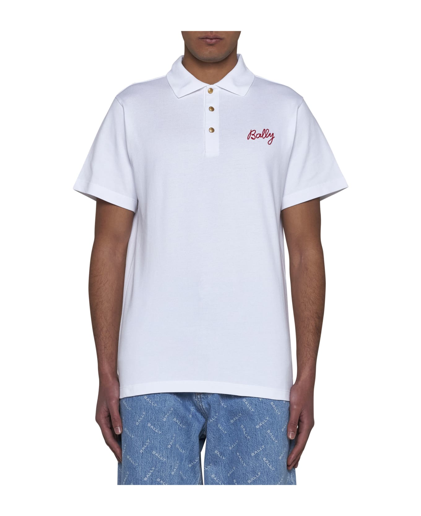 Bally Polo Shirt - White