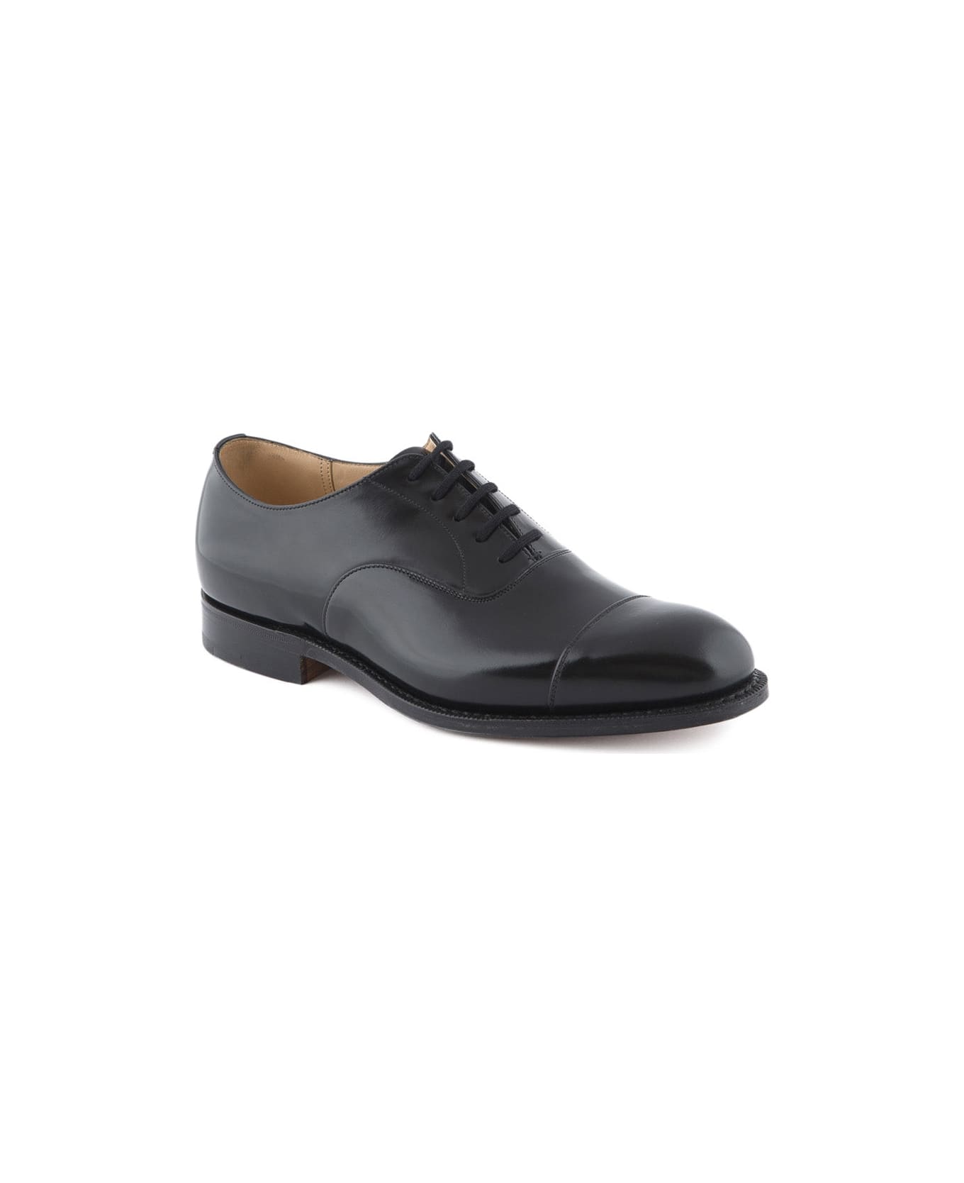 Church's Consul 173 Black Polishbinder Oxford Shoe - Nero
