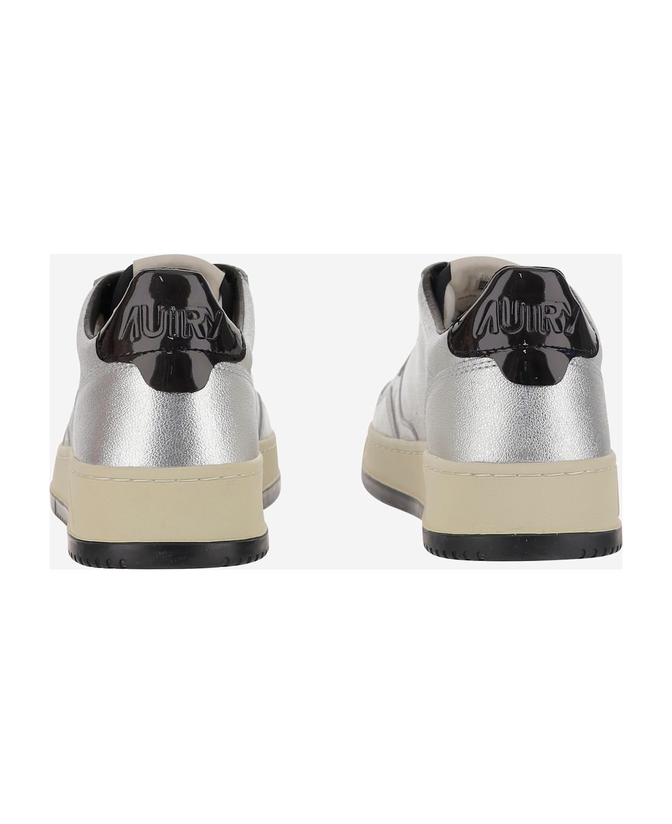Autry Medalist Low Sneakers - Silver/blk