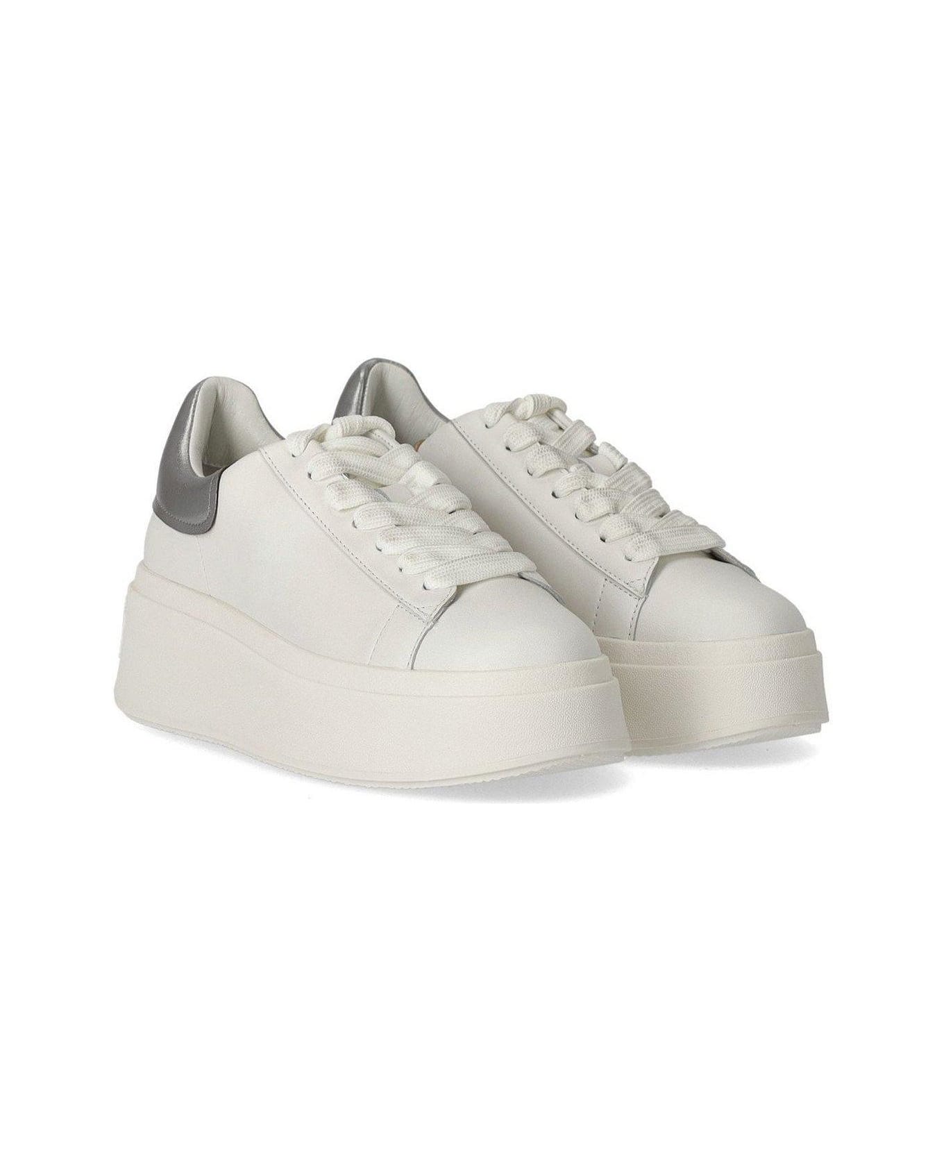 Ash Moby Low-top Chunky Sneakers - Bianco ウェッジシューズ