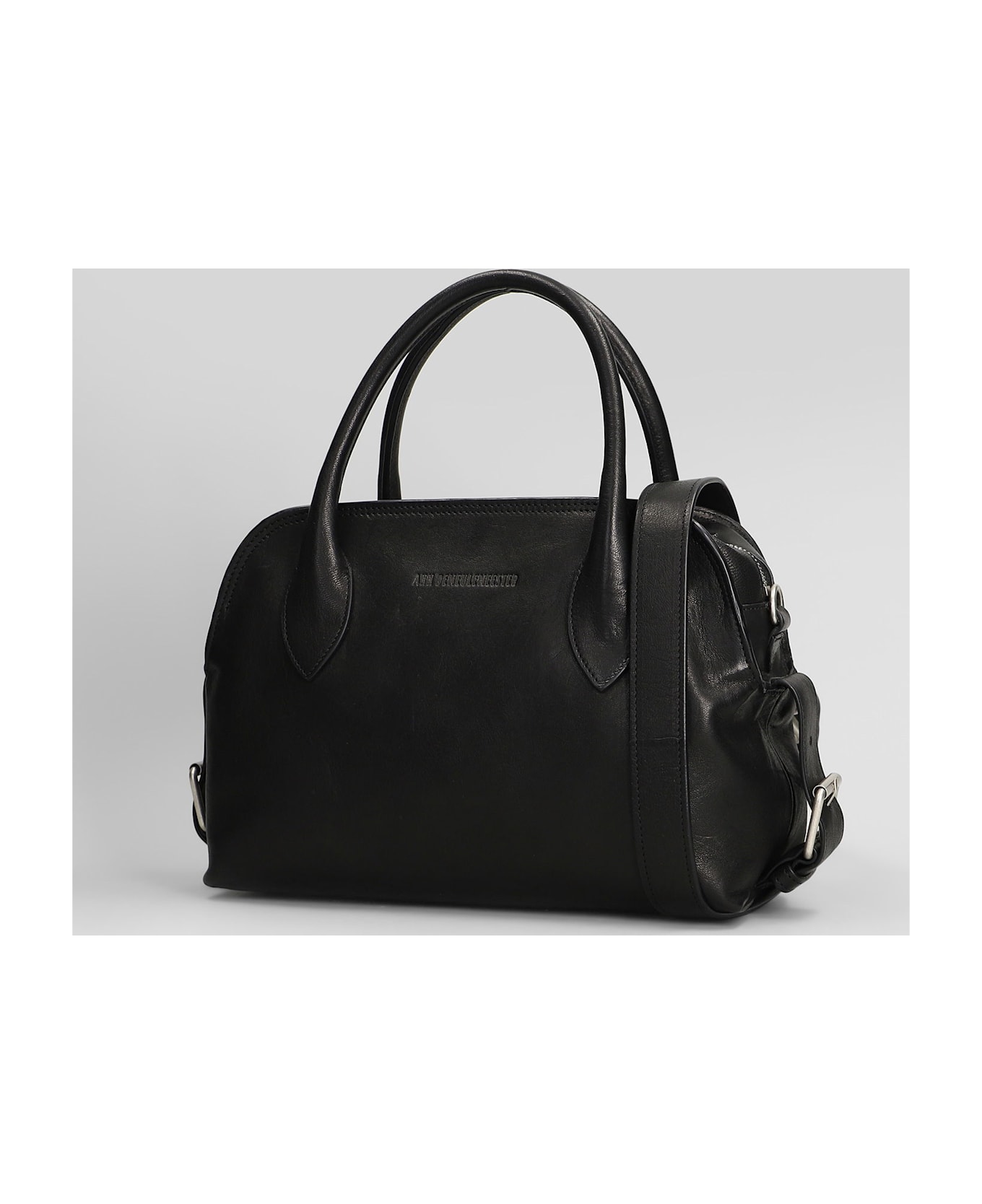 Ann Demeulemeester Lowa Hand Bag In Black Leather - black