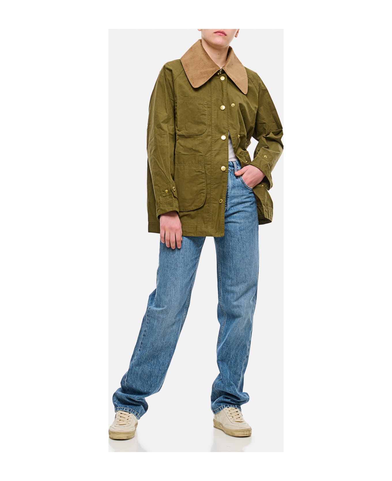 新品⭐︎BARBOUR hutton showerproof Barbour Hutton Showerproof Brushed Cotton Jacket – On Sale