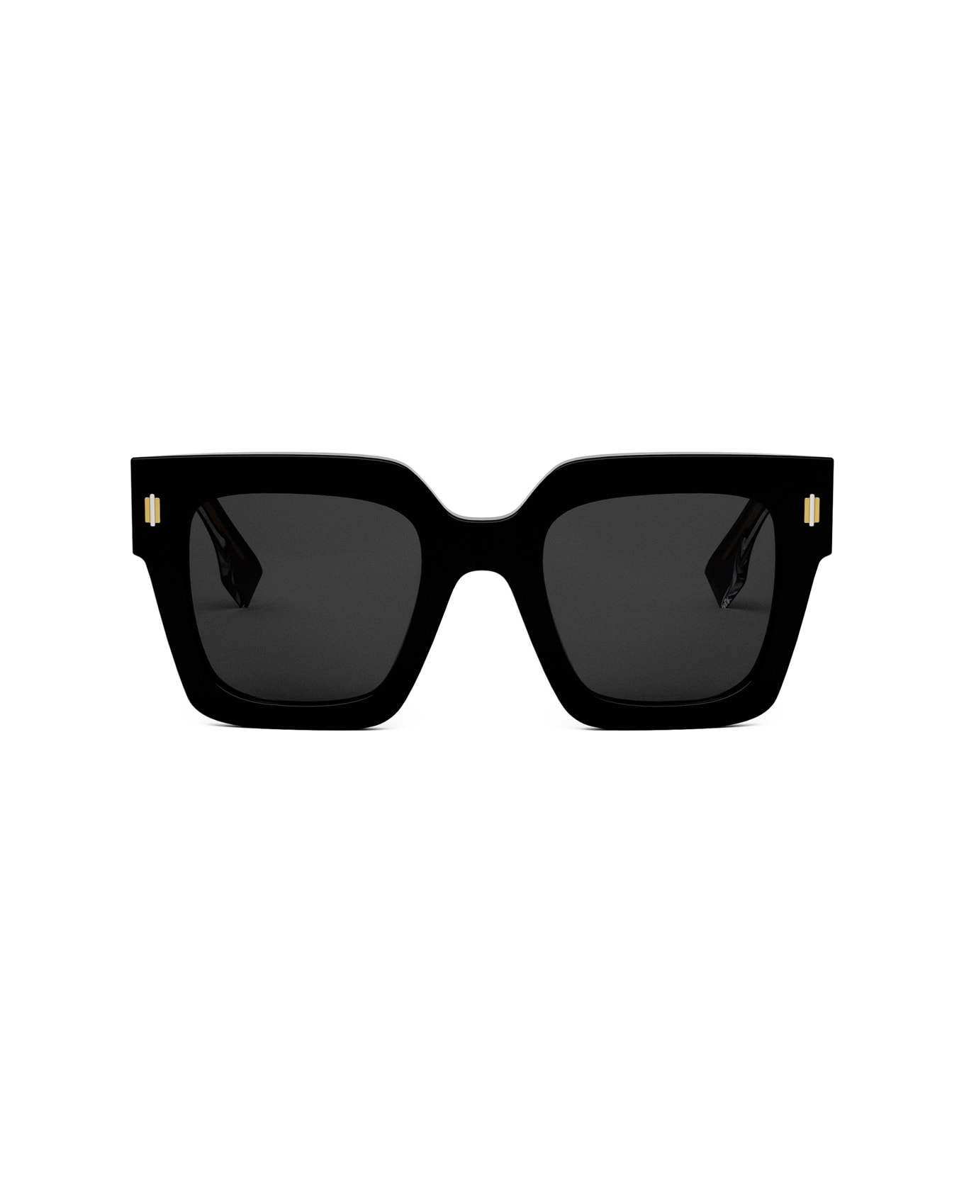 Fendi Eyewear Fe40101i 01a Nero Fendi Roma Sunglasses - Nero