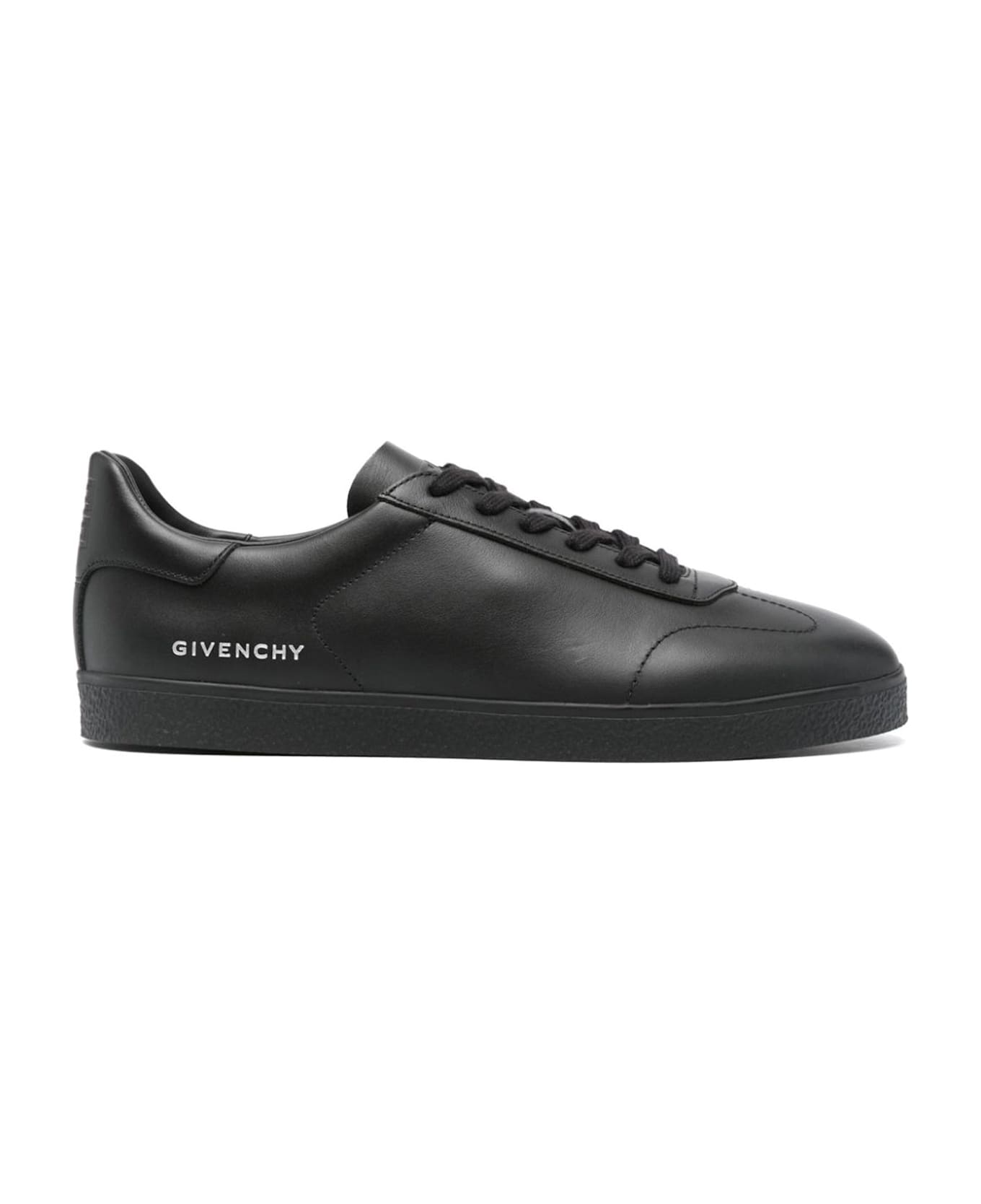 Givenchy 'town' Leather Low Sneakers - Black