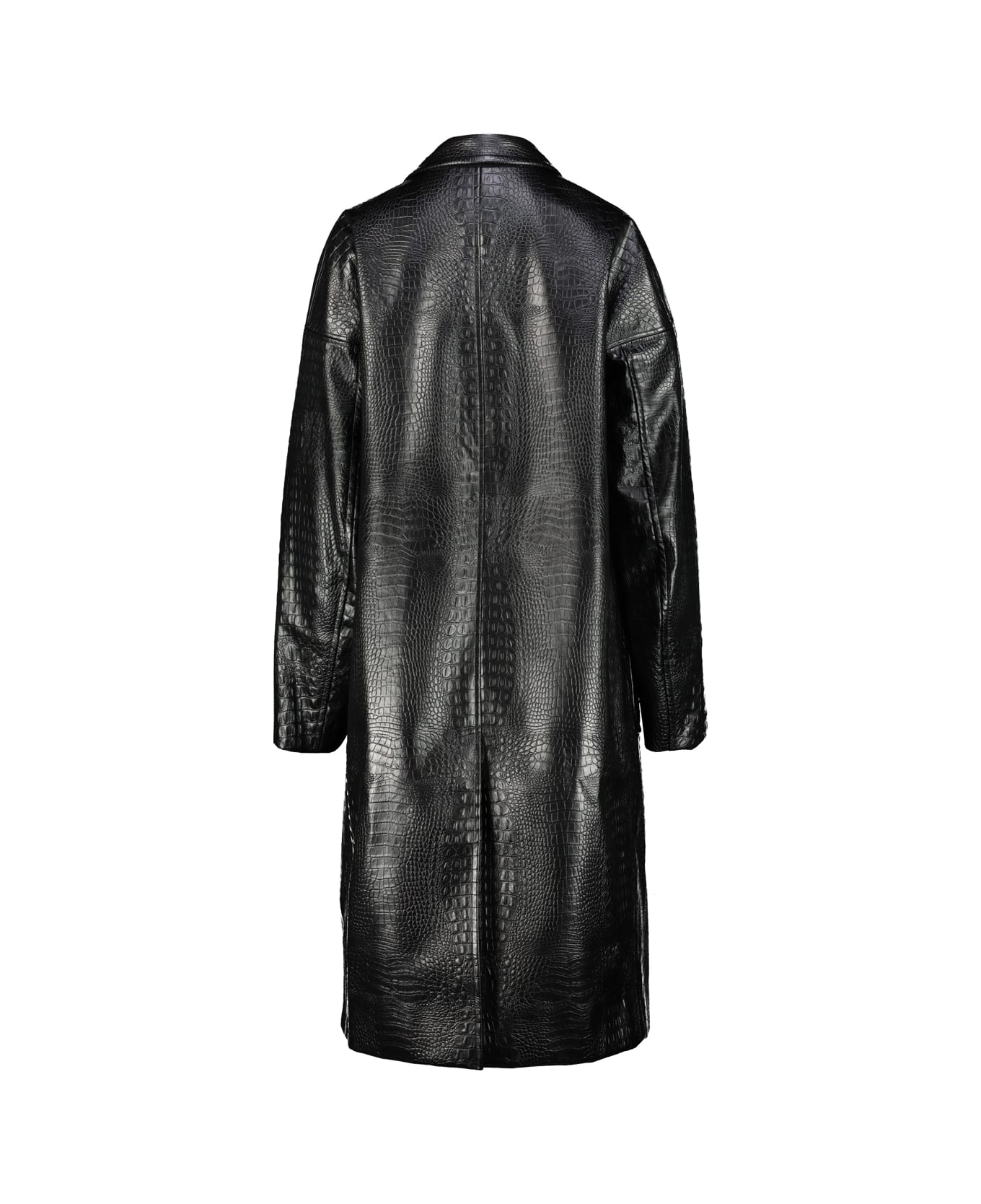 Junya Watanabe Oversized Double-breasted Coat - Black