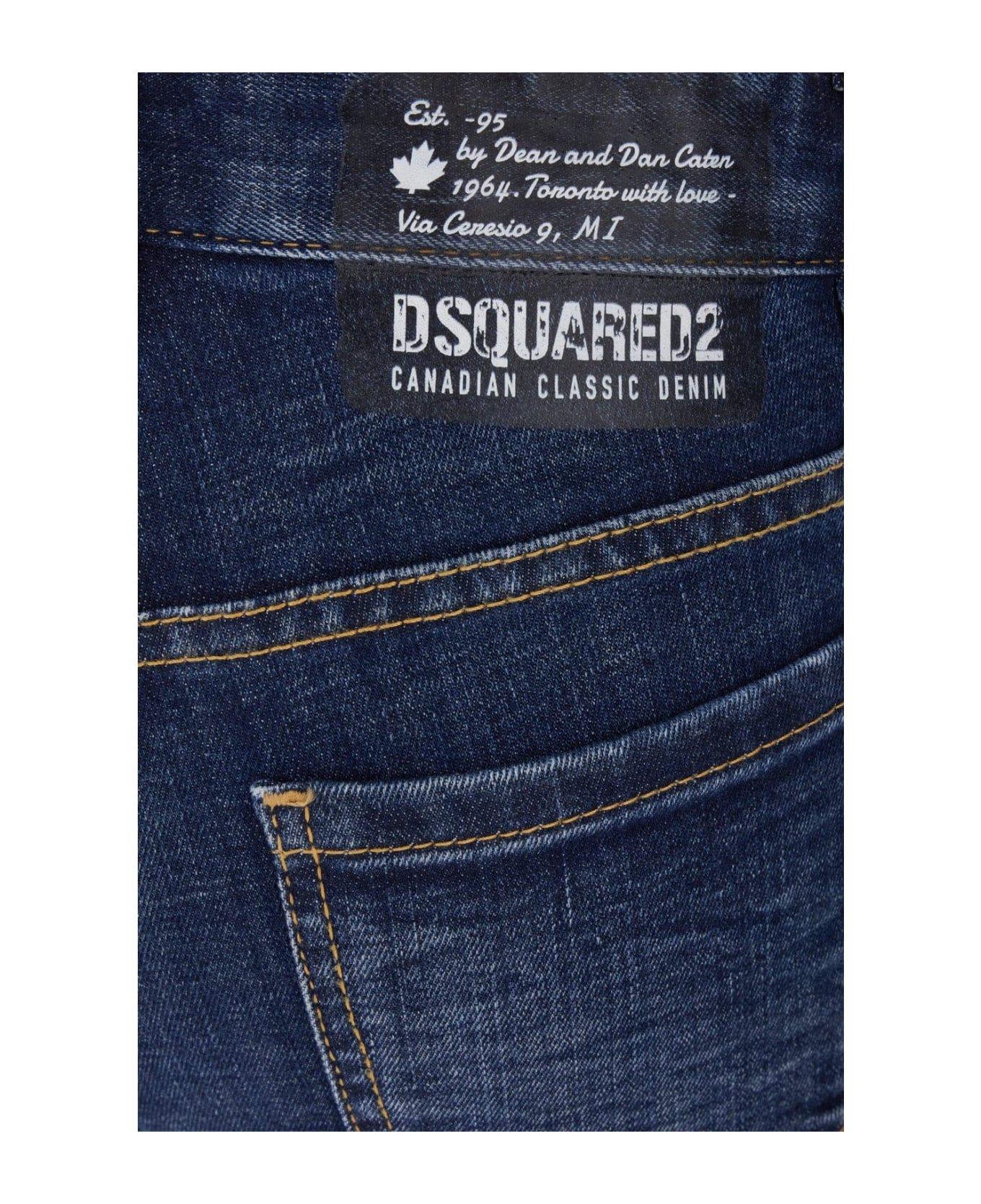 Dsquared2 Jenner Jeans - Navy Blue