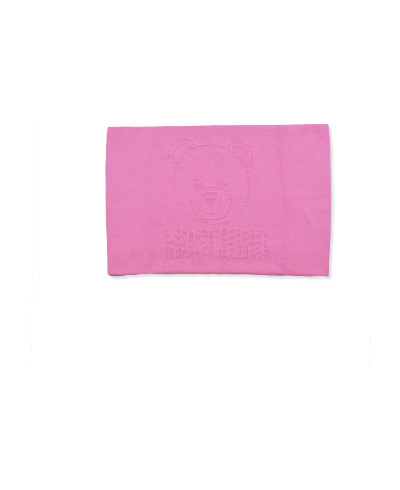 Moschino Cotton Blanket - Rose